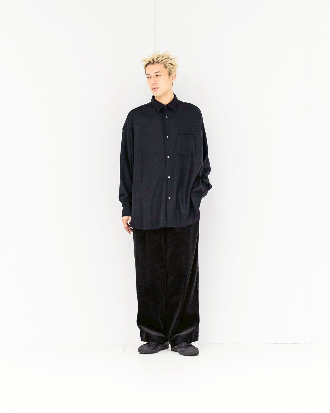 Graphpaper - グラフペーパー 25AW Wool Smooth Flannel Oversized