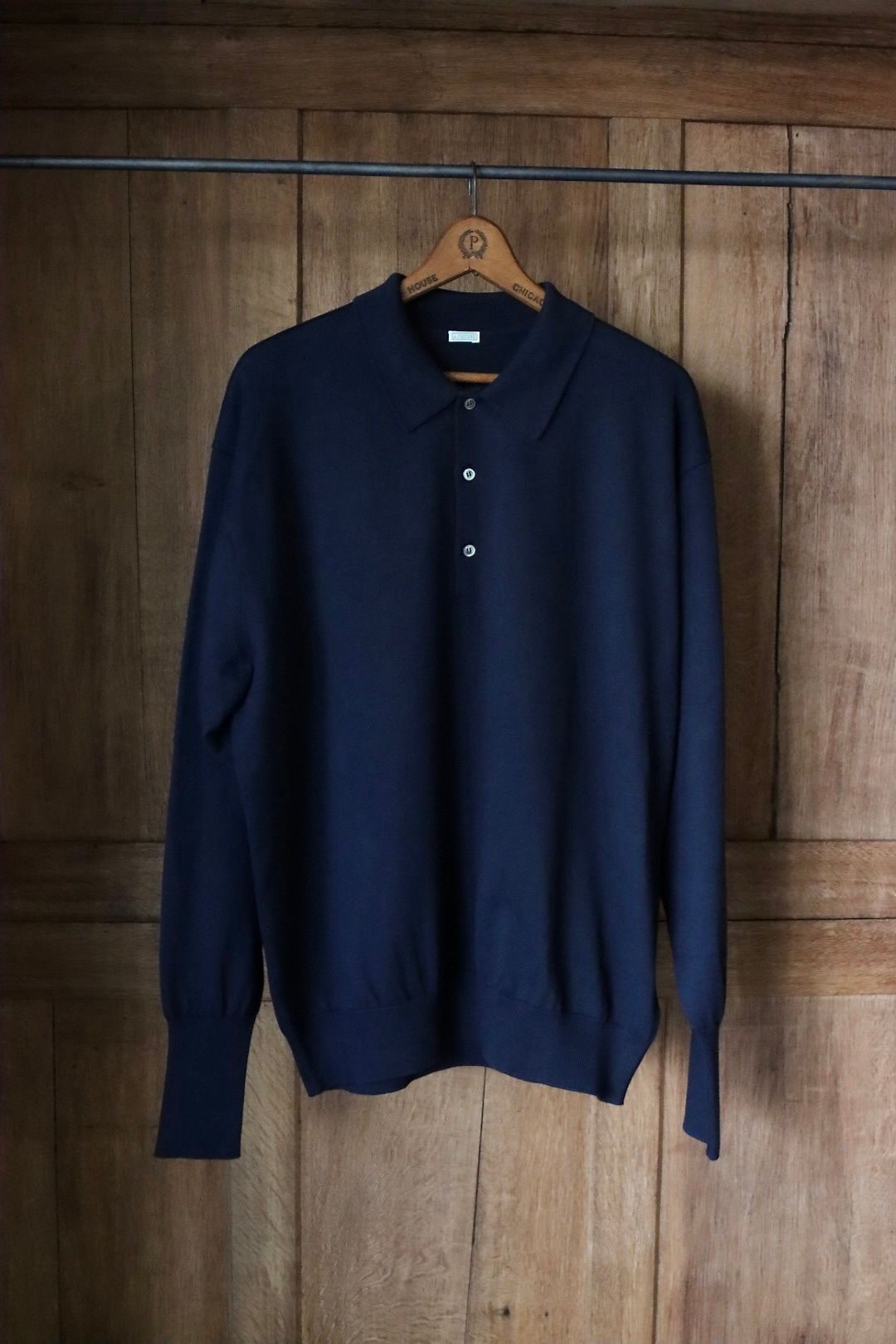 A.PRESSE - アプレッセ24SS ポロシャツCotton Knit L/S Polo Shirts
