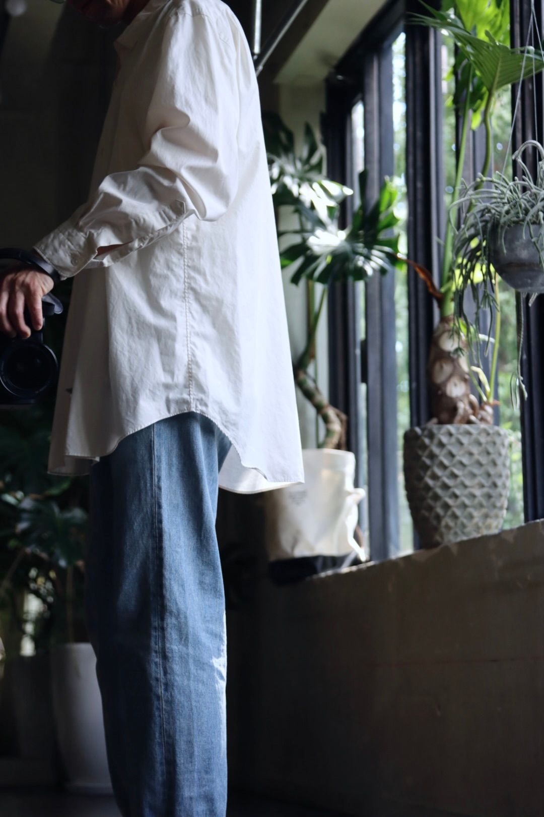 A.PRESSE Regular Collar Shirt