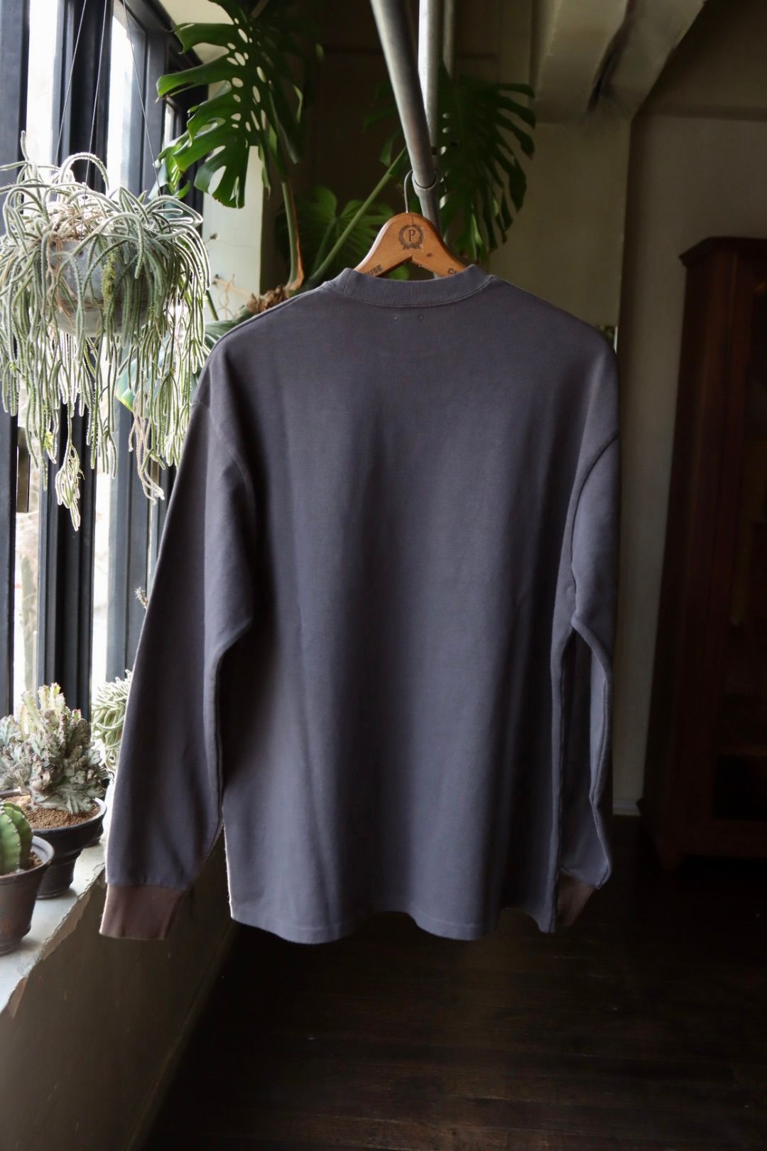 A.PRESSE - アプレッセ24SS Vintage L/S T-shirt(24SAP-05-04K)NAVY☆3