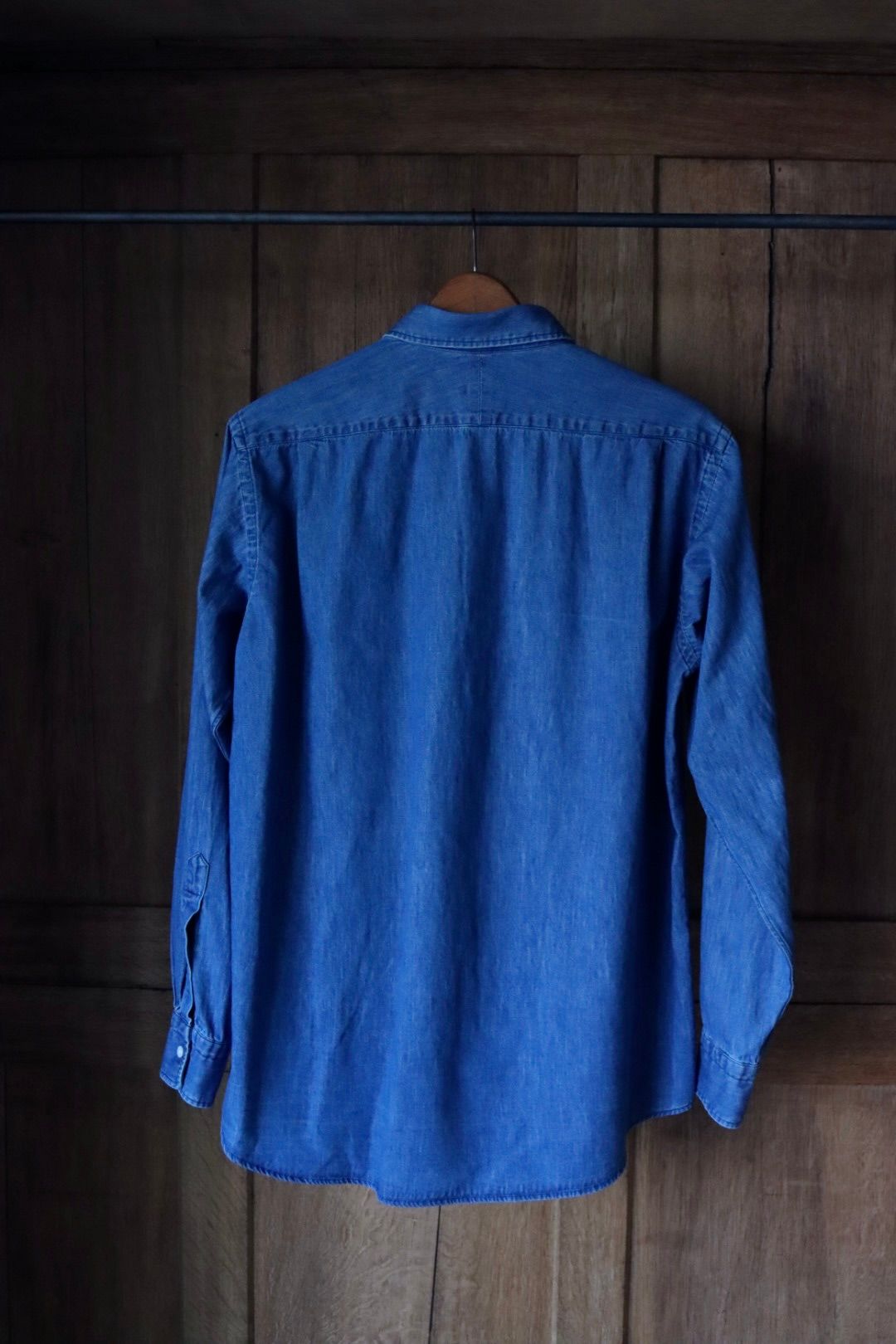 A.PRESSE - アプレッセ24SSデニムシャツ Washed Denim Shirt(24SAP-02