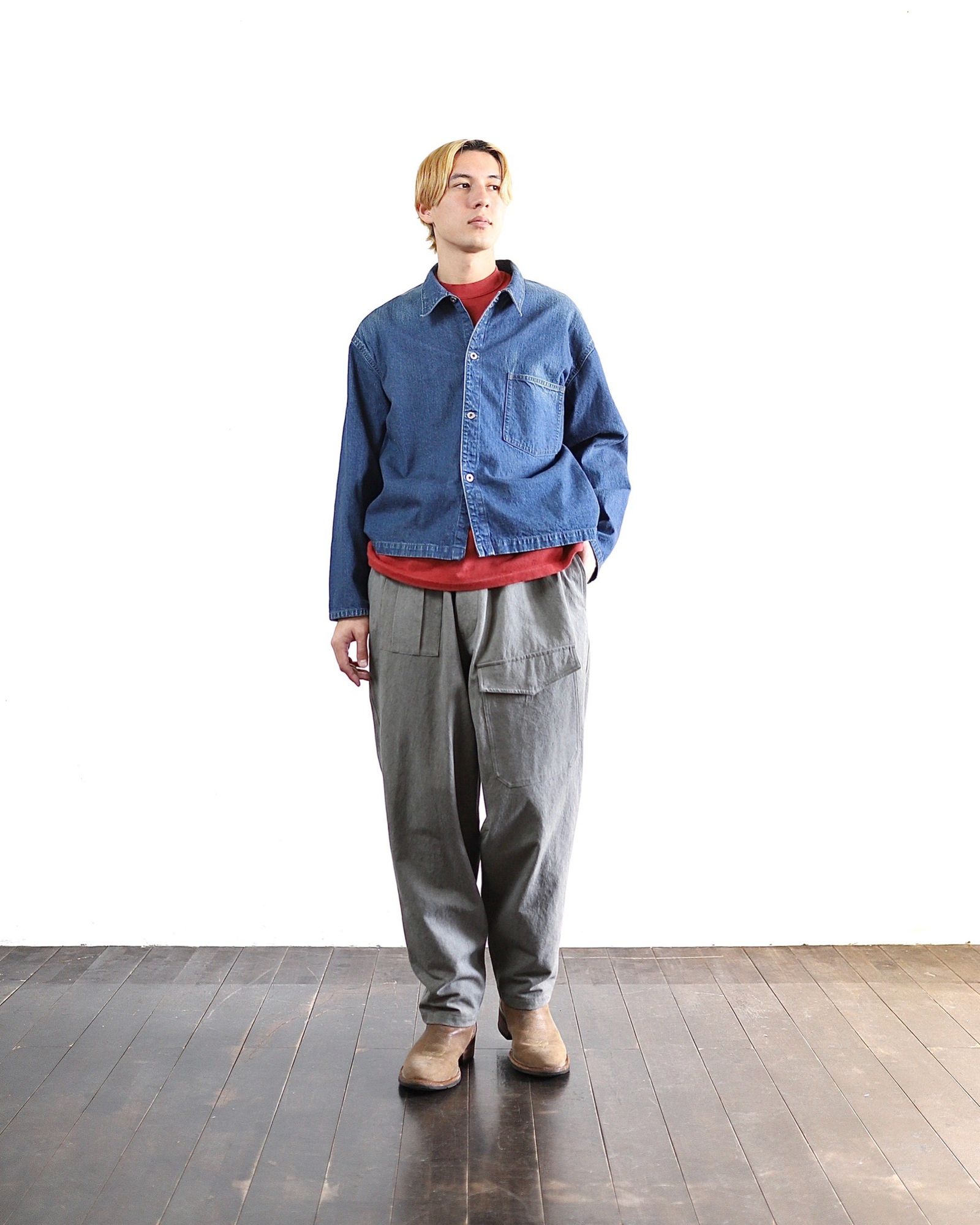 A.PRESSE 24SS 新作US NAVY Denim Jacket style 2024.3.9 | 4385 | MARK