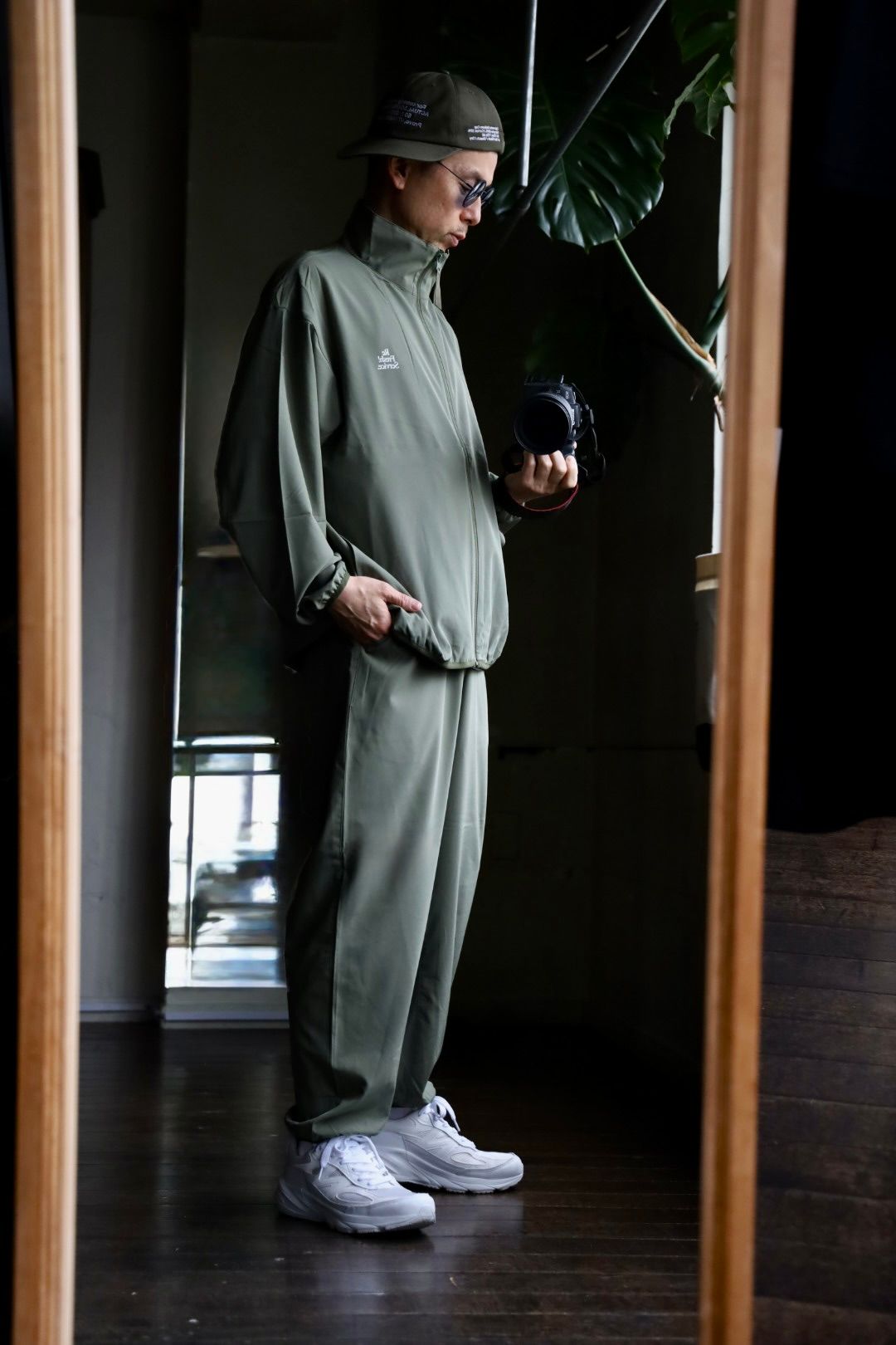 ReFresh!Service. “UTILITY PACKABLE SUIT”(KHAKI)スタイル | 6463 | MARK