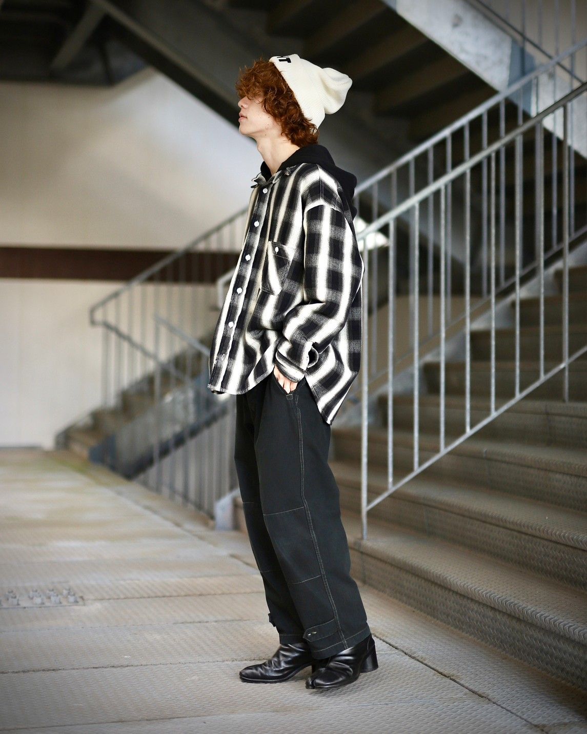 SAINT Mxxxxxx セントマイケル 23AW CHECK SHIRT PARKAスタイル | 3960