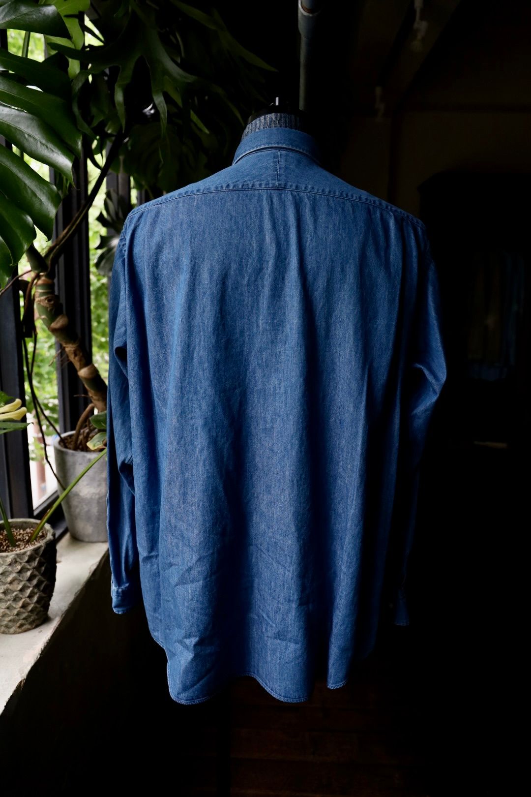 A.PRESSE - アプレッセ24AWデニムシャツ Washed Denim Shirt(24AAP-02