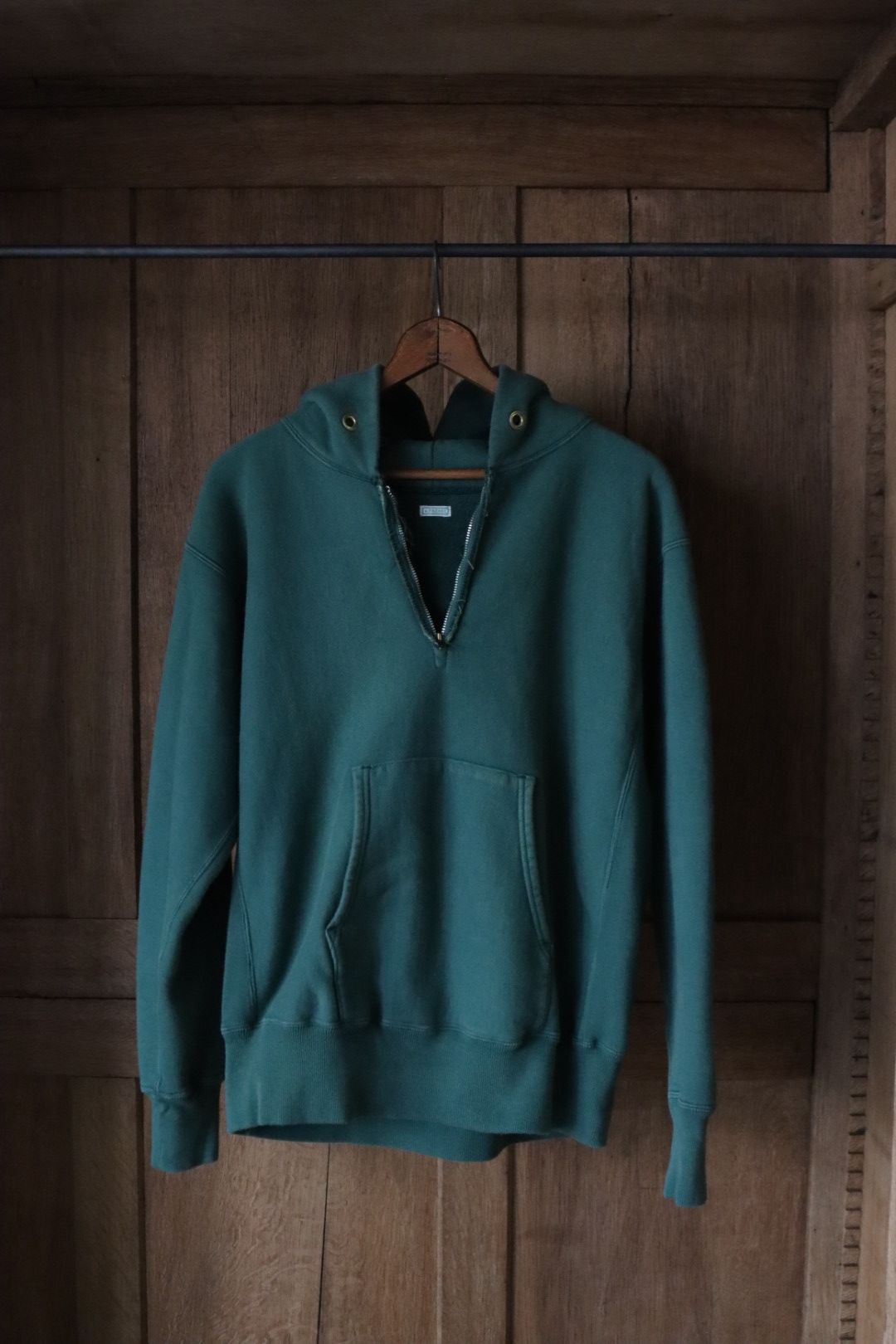 A.PRESSE - アプレッセ24SS Vintage Half Zip Sweat Hoodie(24SAP-05