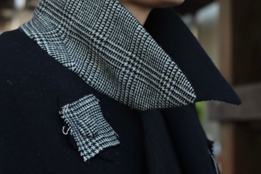 Yohji Yamamoto POUR HOMME I-Wフェイスマントコート(HX-C14-109