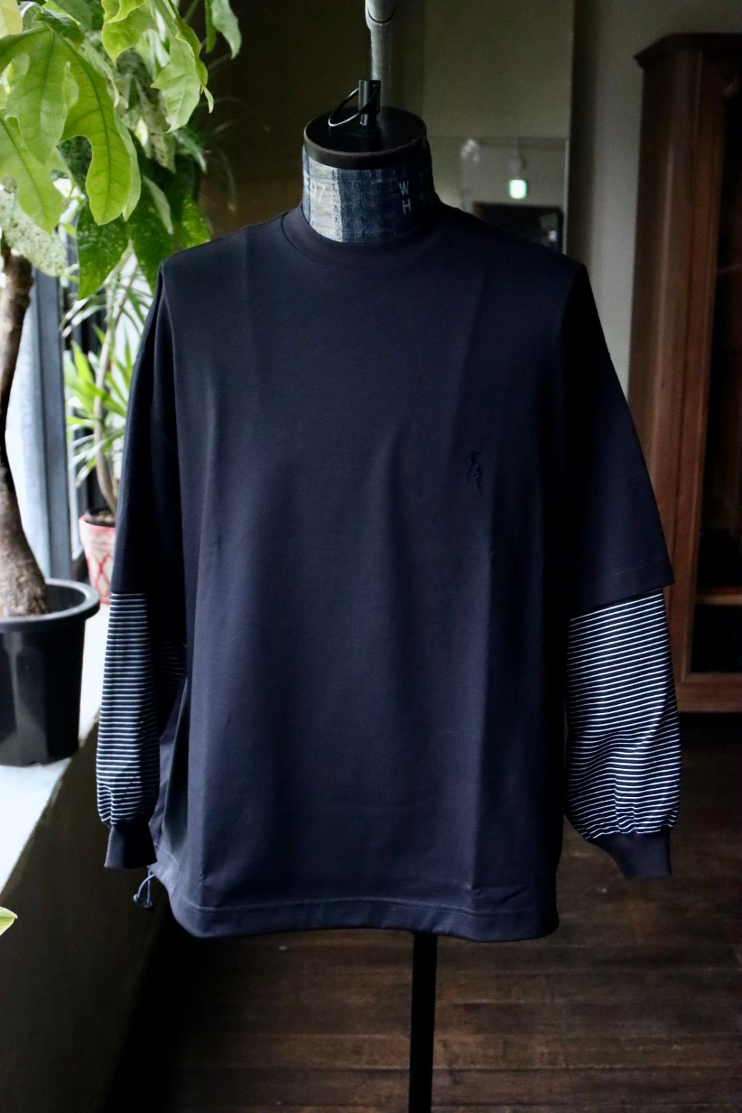 is-ness - イズネス25AW BALLOON LAYERED LONG SLEEVE T SHIRT