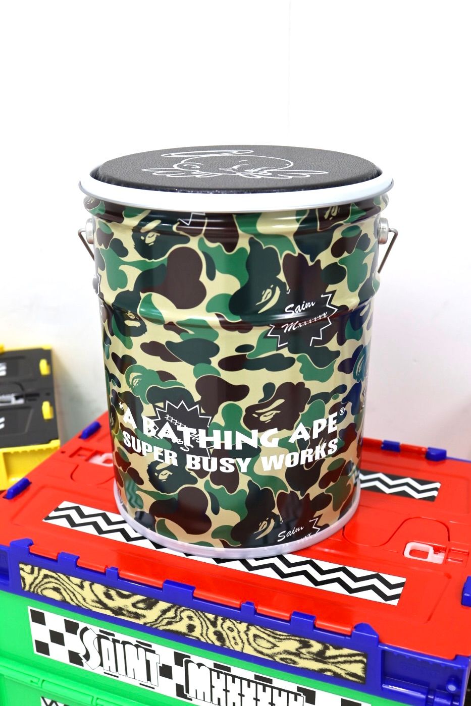 SAINT M×××××× - セントマイケル 26SS BAPE_CAN STOOL(SM-MK8-0000-C61