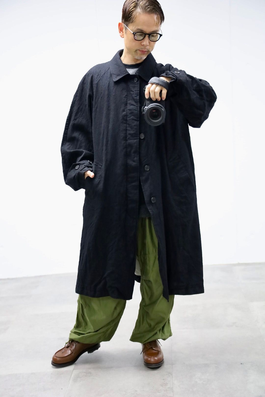 COMME des GARCONS HOMME - コムデギャルソンオム25FWウールサージ製品