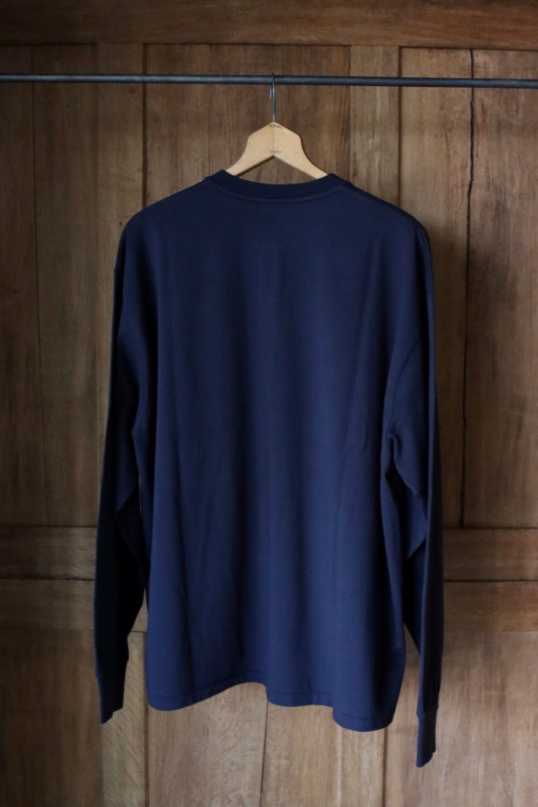 A.PRESSE - アプレッセ Cashmere Blend L/S T-Shirt(24SAP-05-07K)NAVY