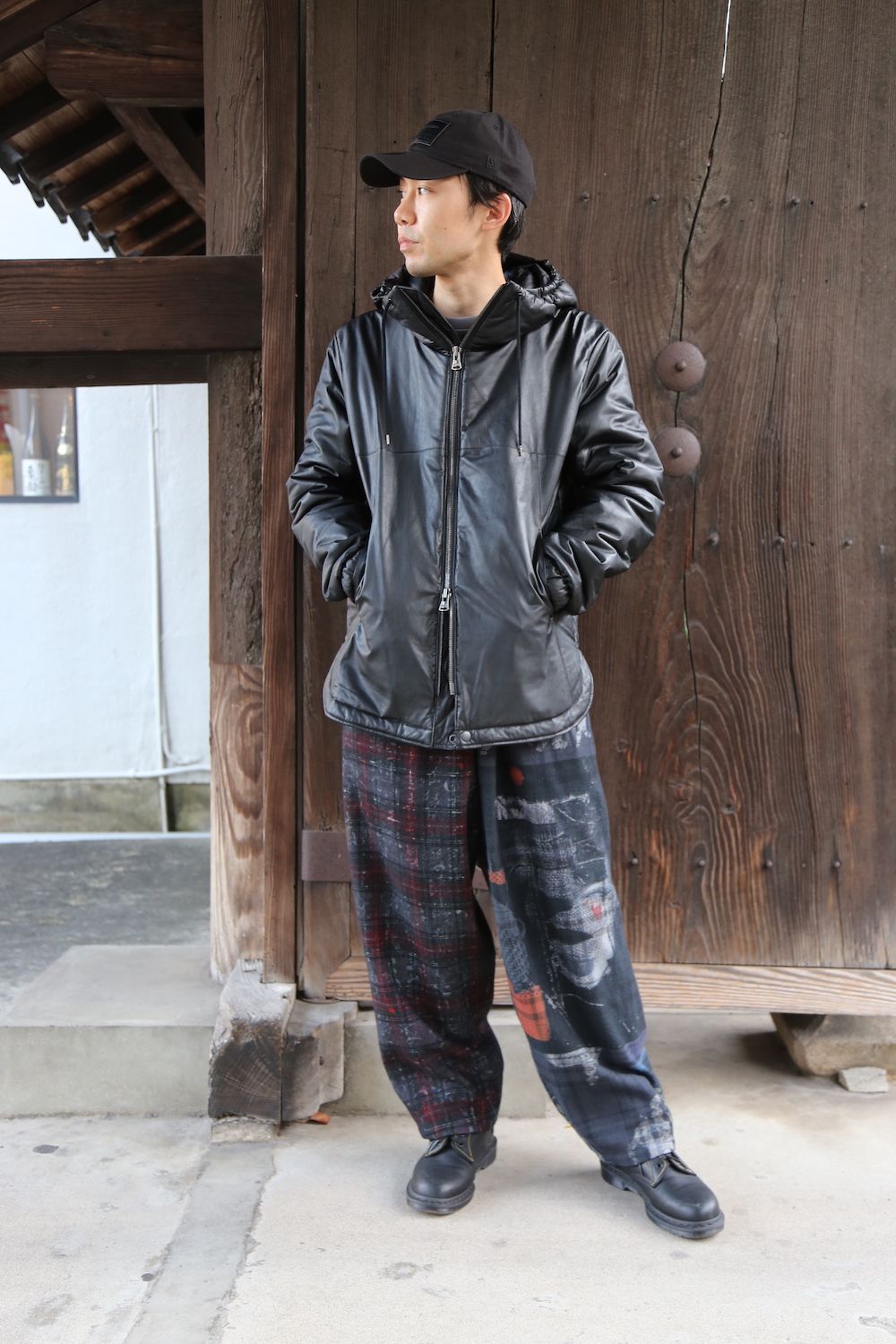 yohji yamamoto I-フードコート(HR-C90-715)ISAMU KATAYAMA BACKLASH