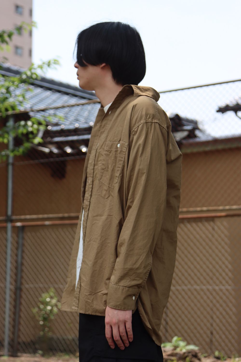 A.PRESSE Over Dyeing Military Shirt style.2022.6.17. ※6月18日(土