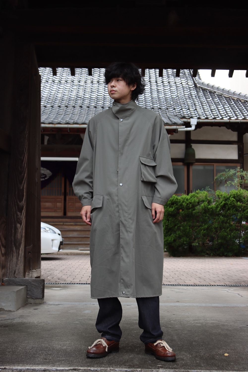 YOKE DESERT STORM OVERCOAT(YK21AW0239C) style. 2021.09.27. | 1970