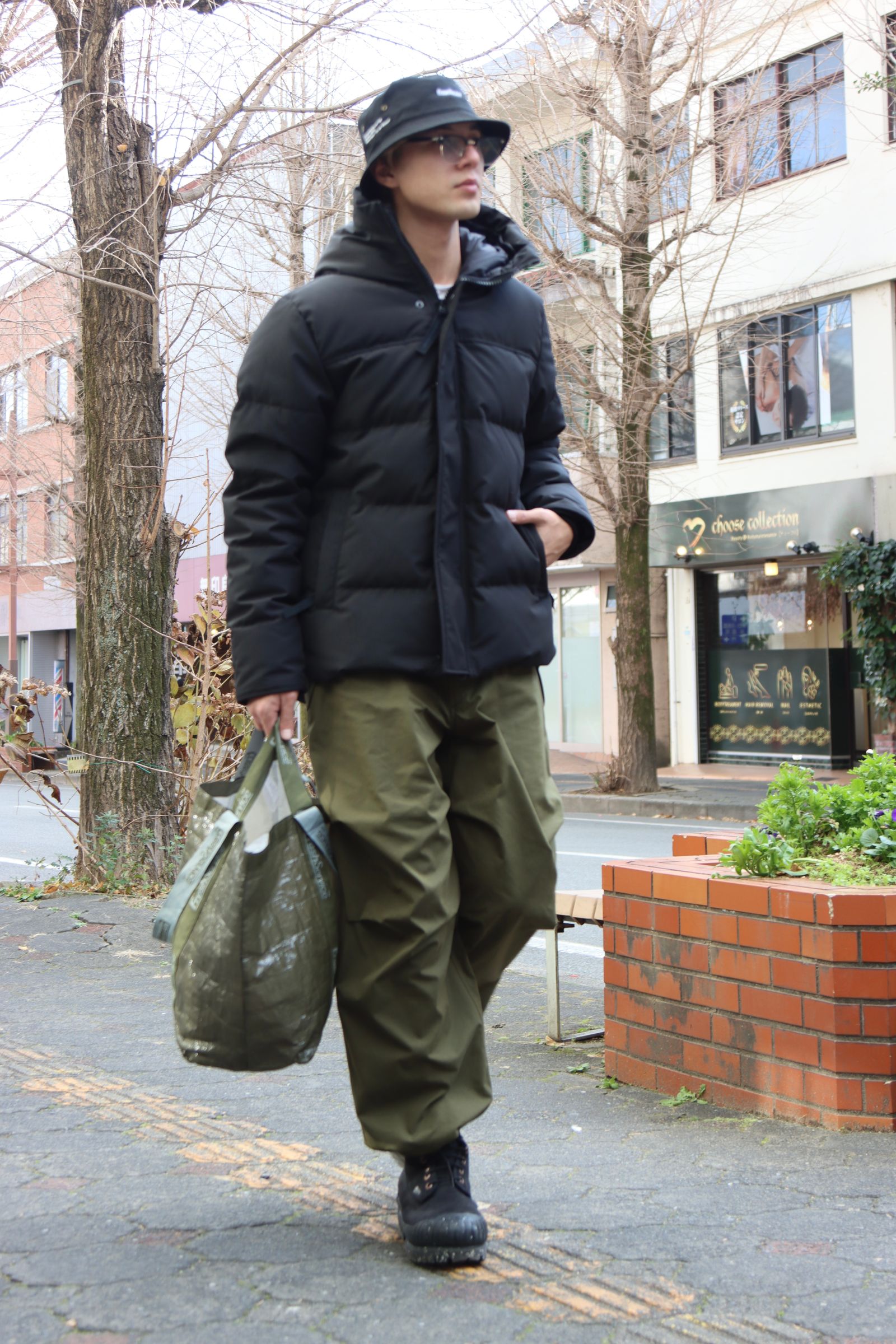 blurhms ROOTSTOCK C/N Oxford Snow Pants style 2024.1.7 | 4128 | MARK