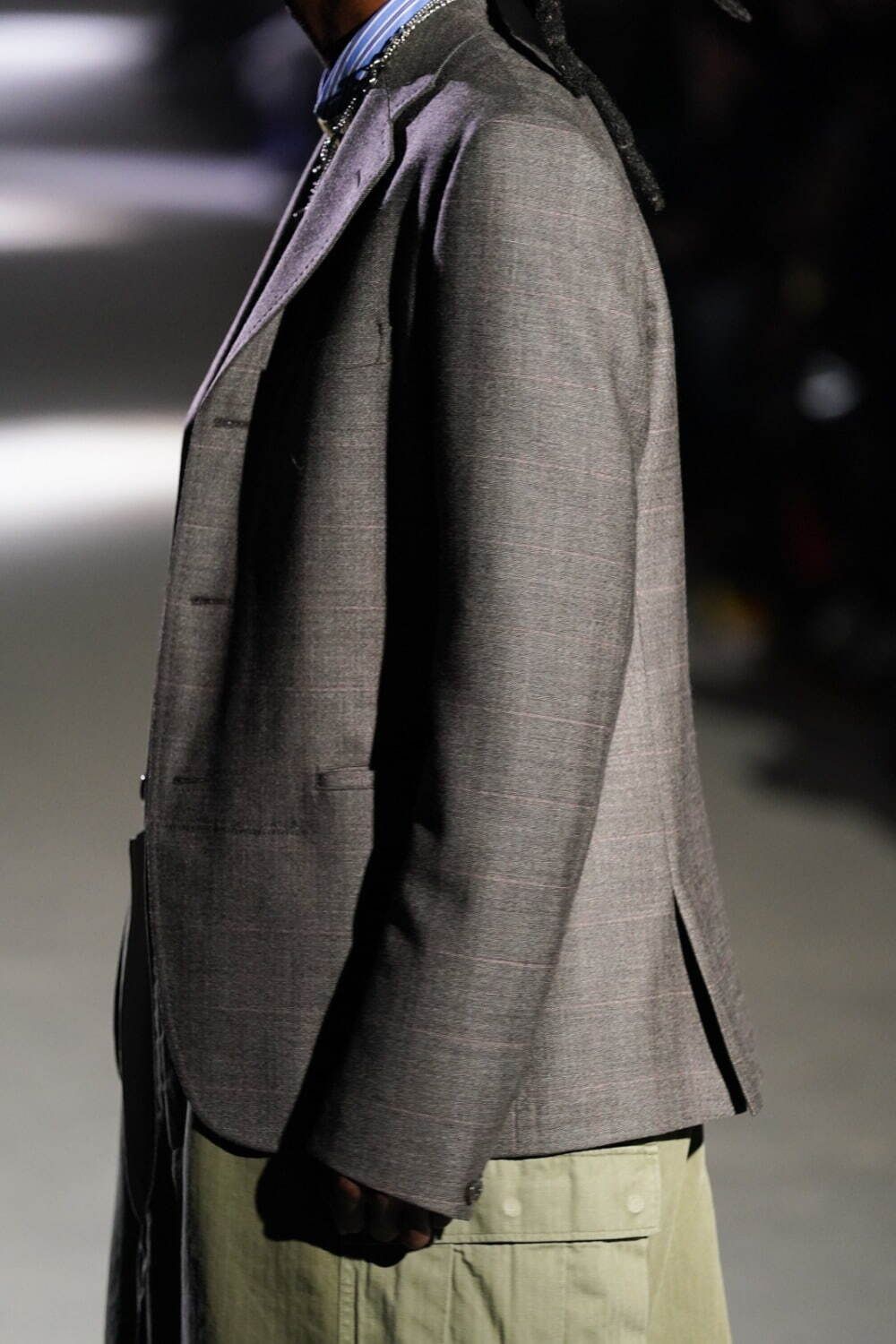 JUNYA WATANABE MAN - ジュンヤワタナベマン24AW ウールチェック×綿