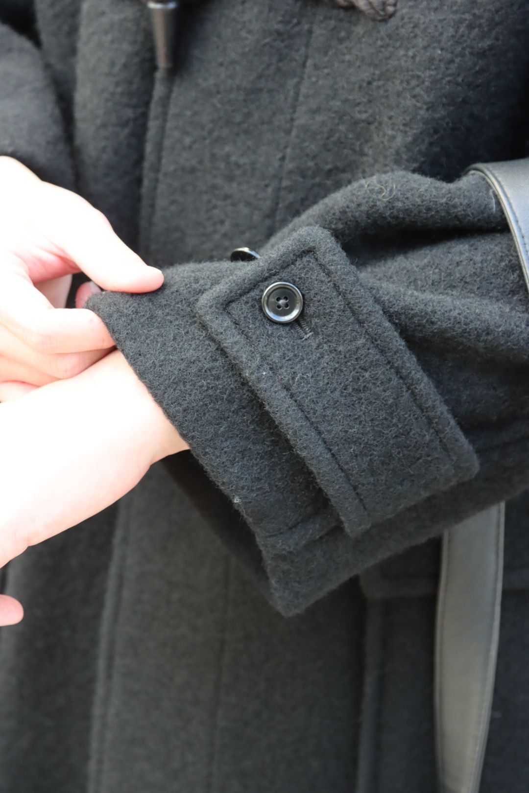 blurhmsROOTSTOCK Wool Melton Duffle Coat style.2020.10.10 | 2837