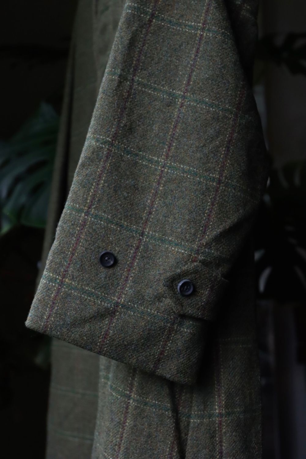 A.PRESSE - アプレッセ22FW Tweed Balmacaan Coat(22AAP-01-15HB)CHECK