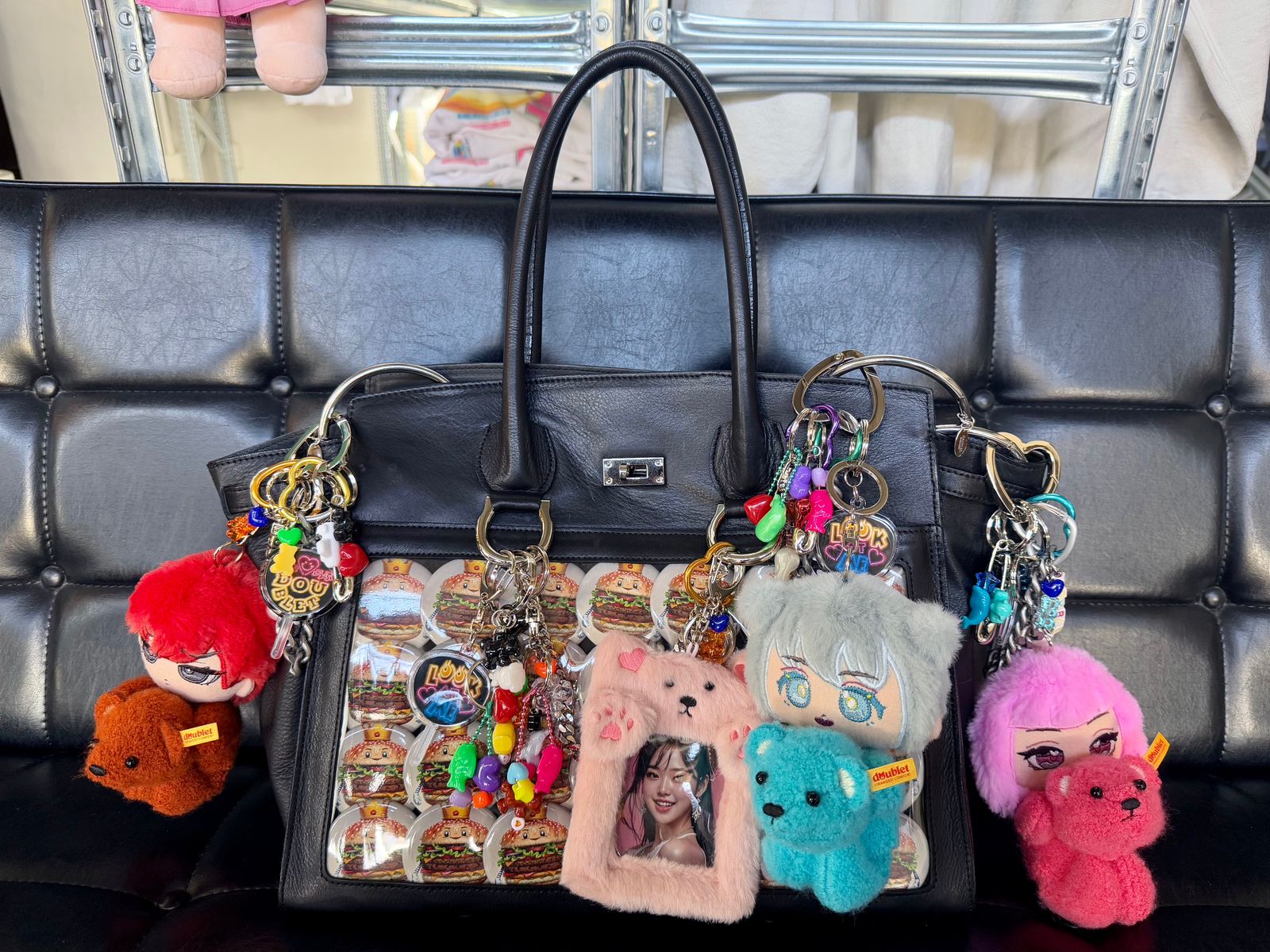 doublet - doublet 25SS “ITA” LEATHER BAG(25SS03BG57)BLACK☆1月11日