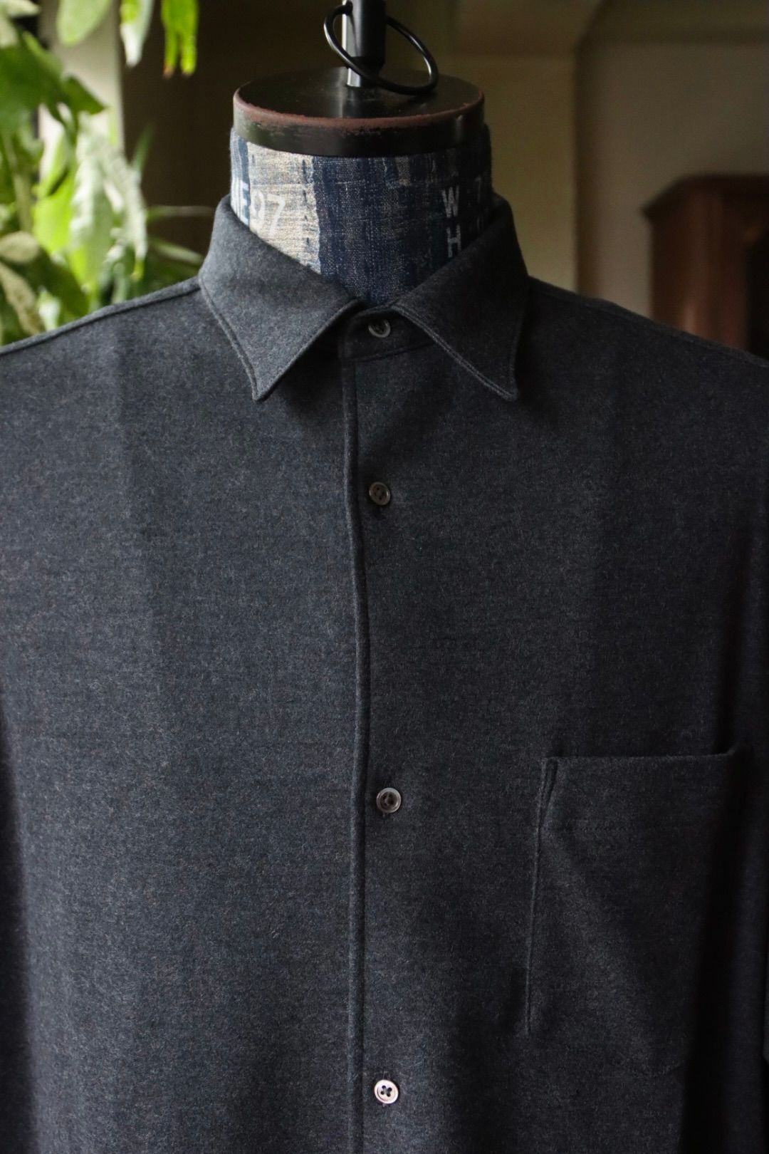 Graphpaper - グラフペーパー 25AW Wool Smooth Flannel Oversized