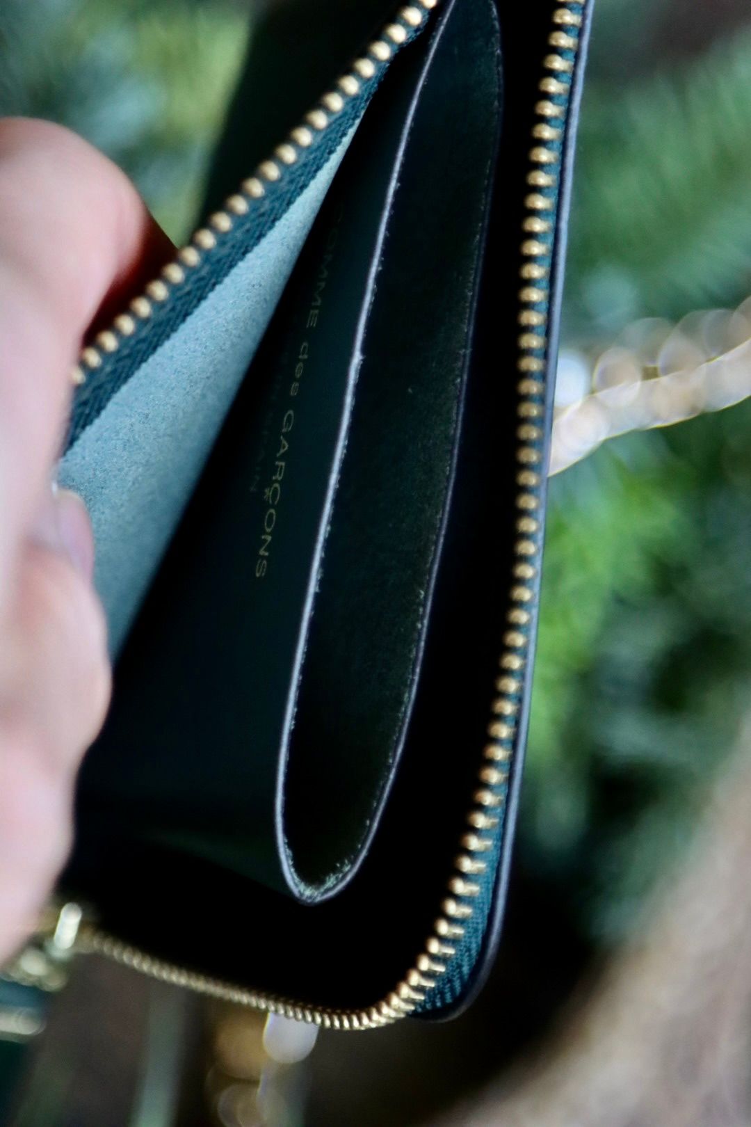 Wallet COMME des GARCONS - コムデギャルソン L字型ZIP財布(SA3100