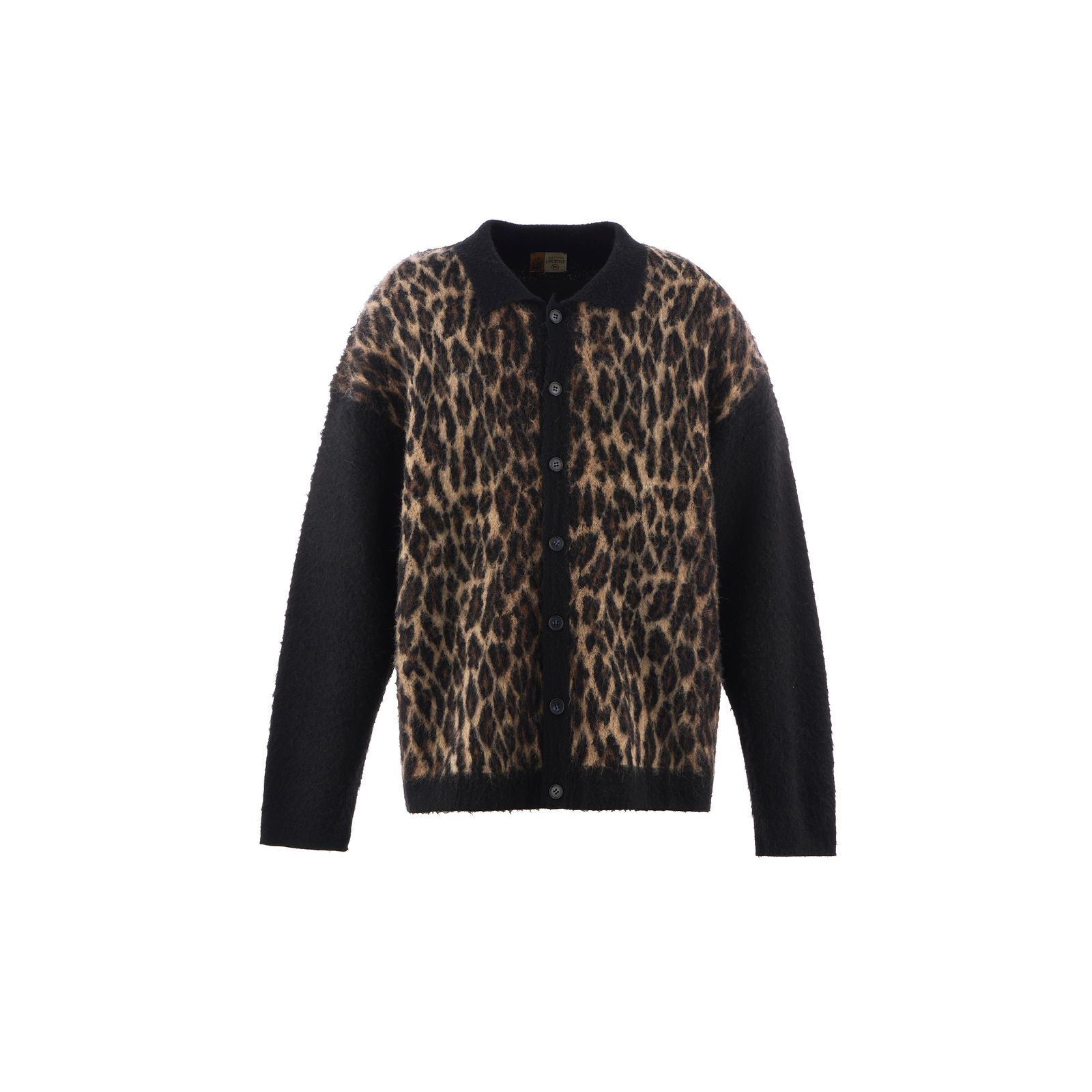 SAINT M×××××× - セントマイケル ニットカーディガン LEOPARD KNIT