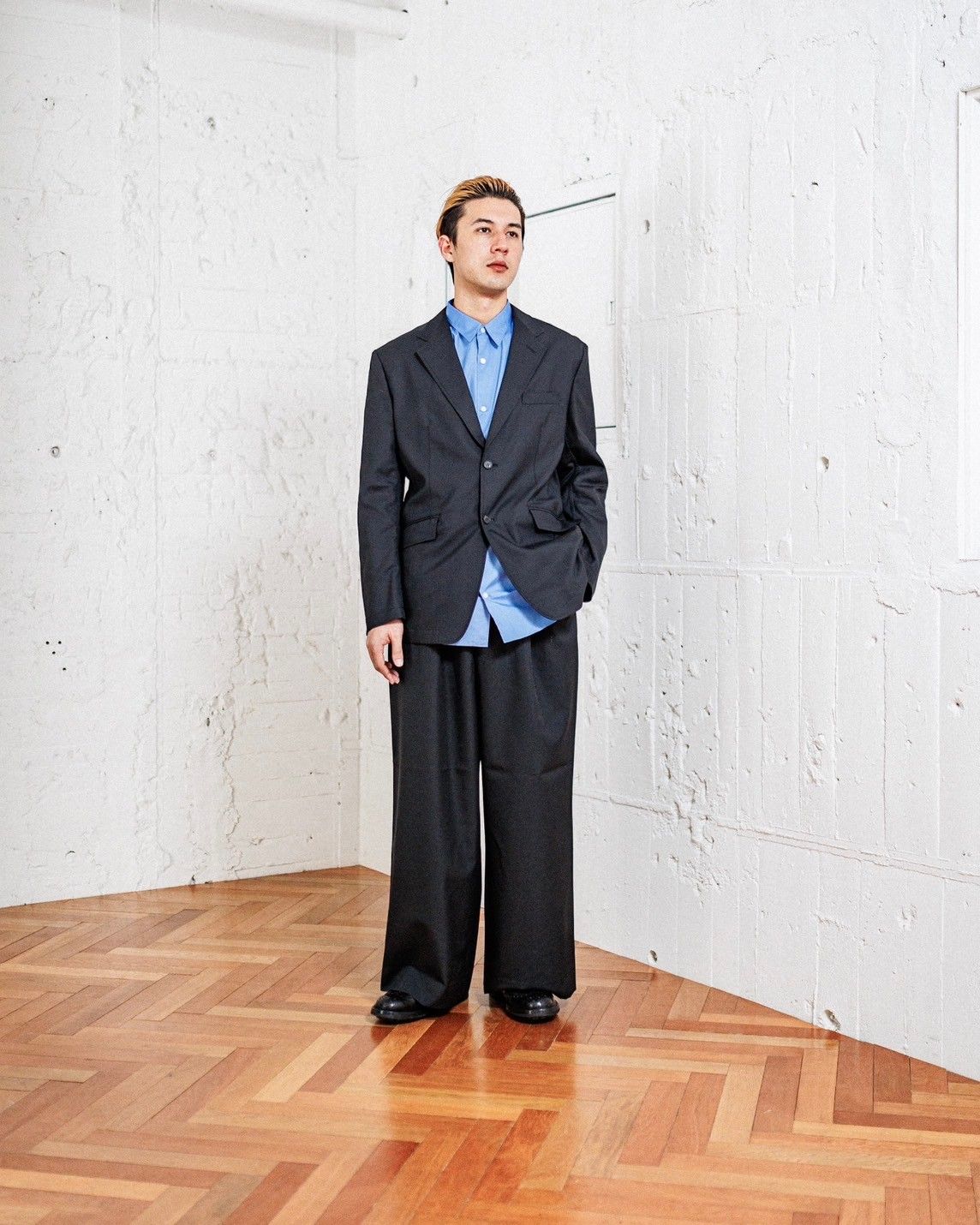 COMME des GARCONS HOMME ウールギャバジャケット スタイル 2月8日(土