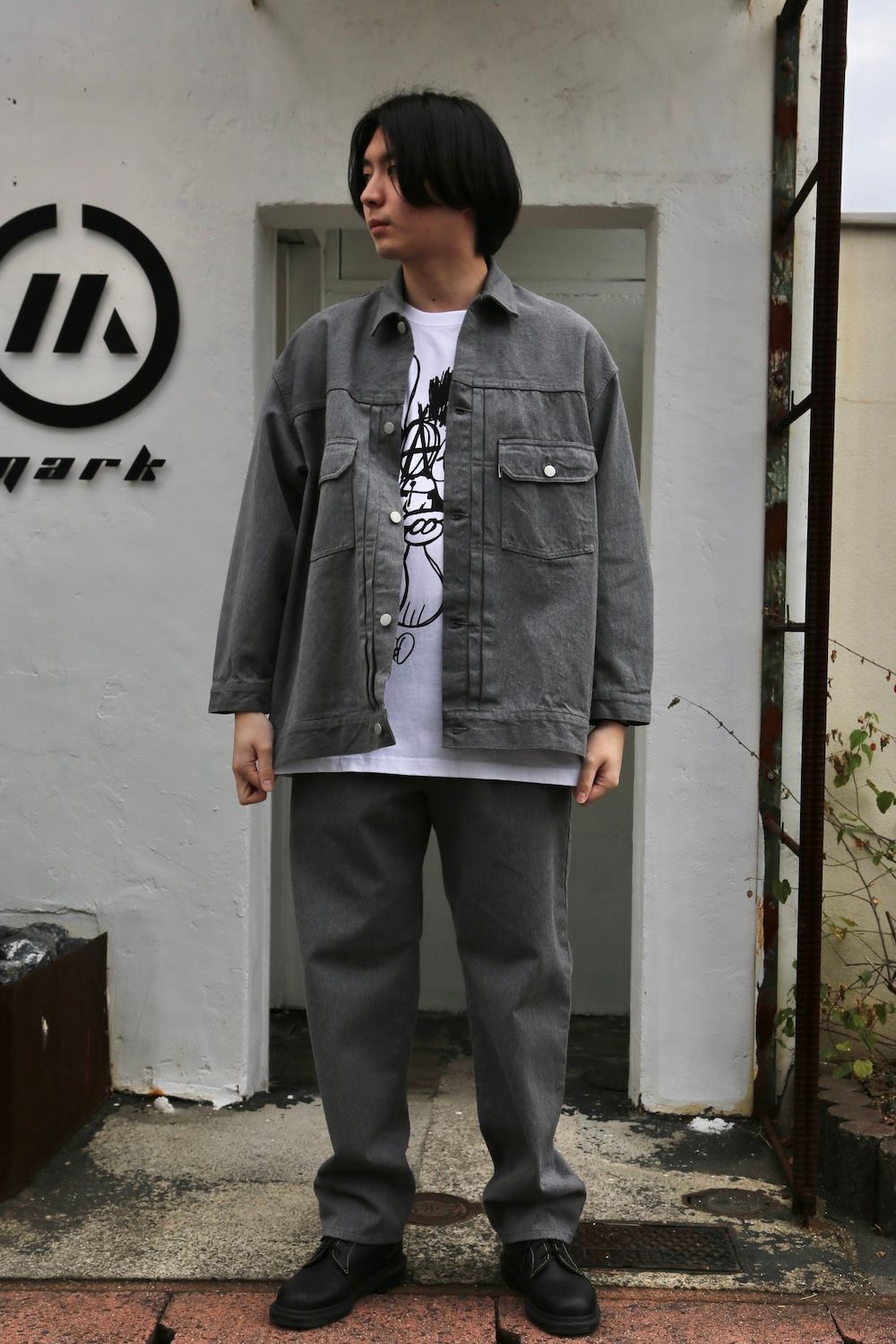 Graphpaper Colorfast Denim Blouson(GM204-30234B) style.2021.2.14