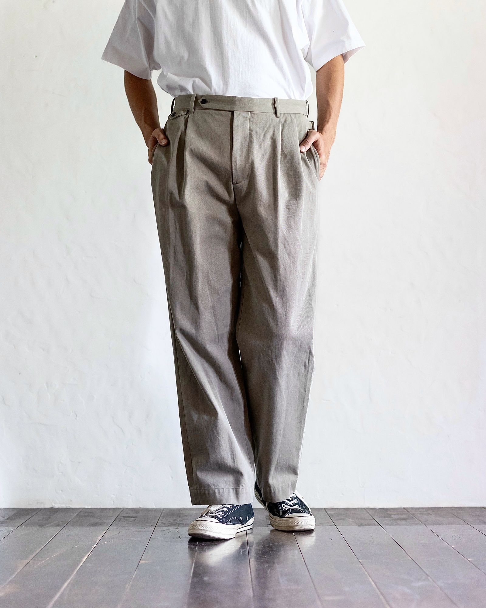 A.PRESSE - アプレッセ Type.2 Chino Trousers(24AAP-04-12H)BEIGE☆8