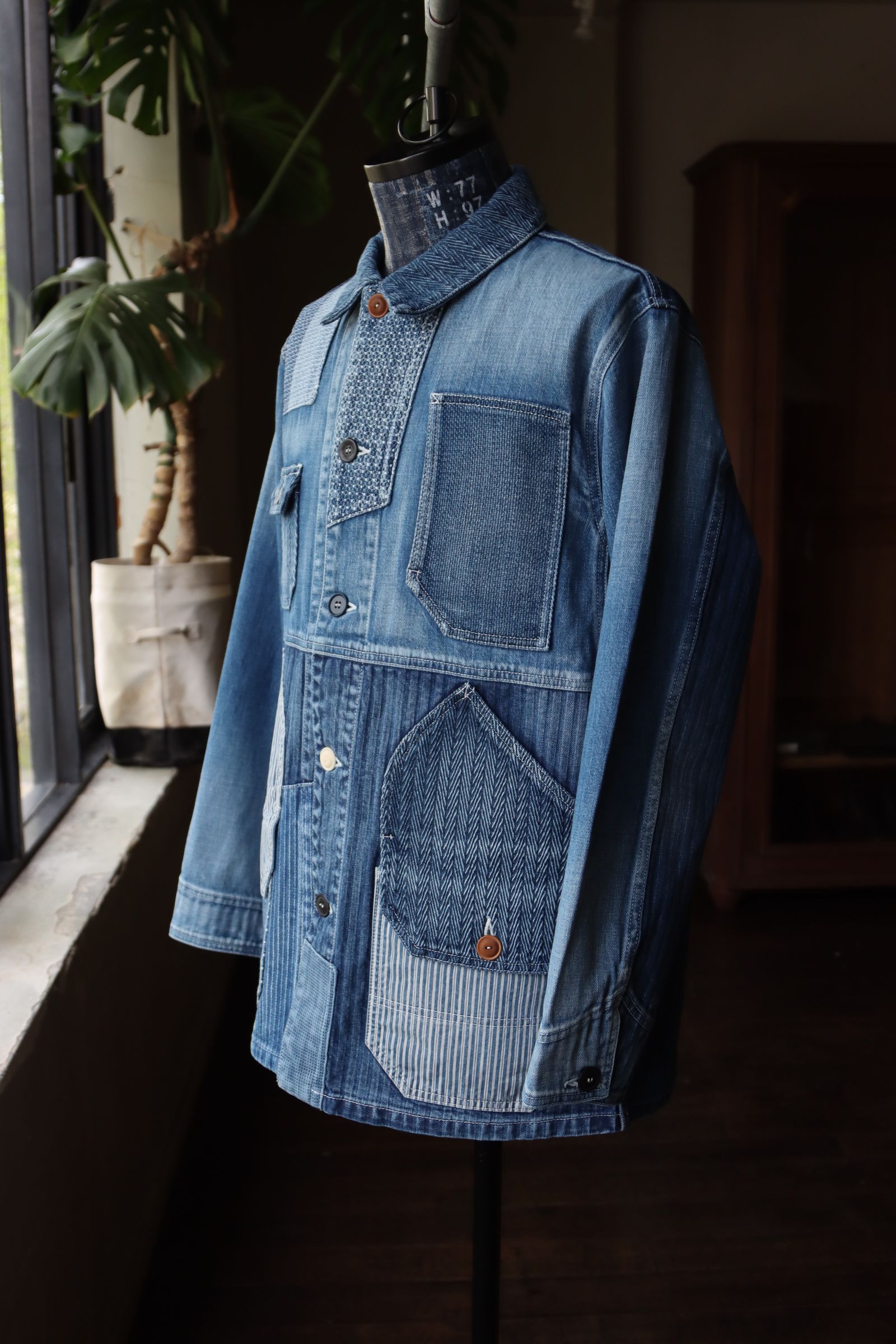 FDMTL - ファンダメンタル デニムカバーオール COVERALL JACKET 3YR