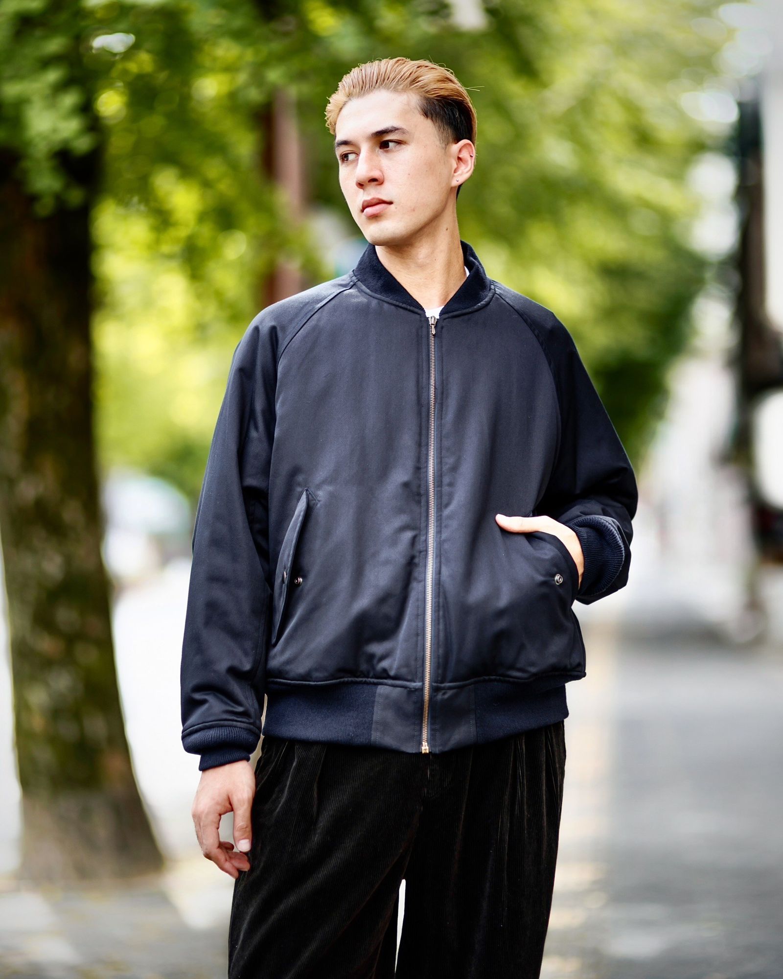 A.PRESSE Silk Padding Jacketスタイル 9月21日(土)新作発売！ | 5436