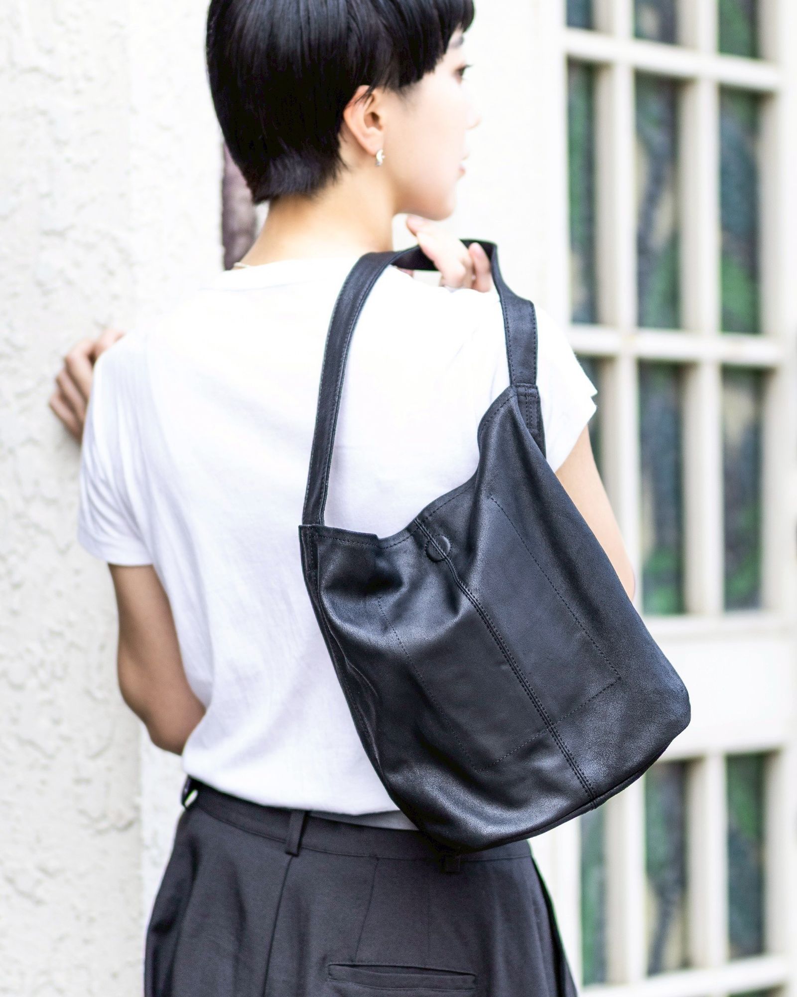 Morphée - Morphee / モルフェトートバッグ CYLINDER S (CYS-BLK)BLACK