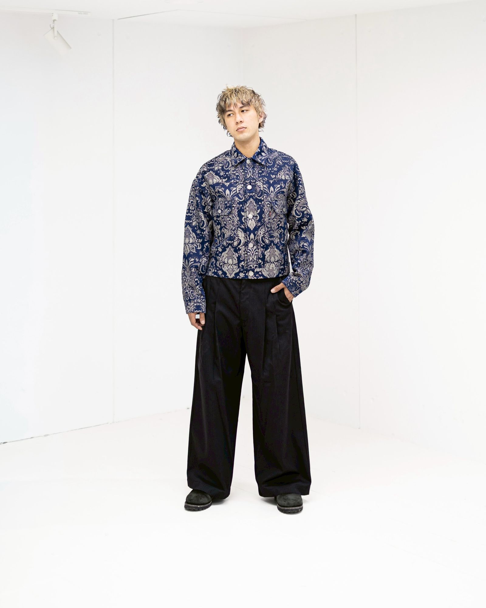 22ss ジュンヤ ワタナベ ギャルソン マン チノ サルエル パンツ M