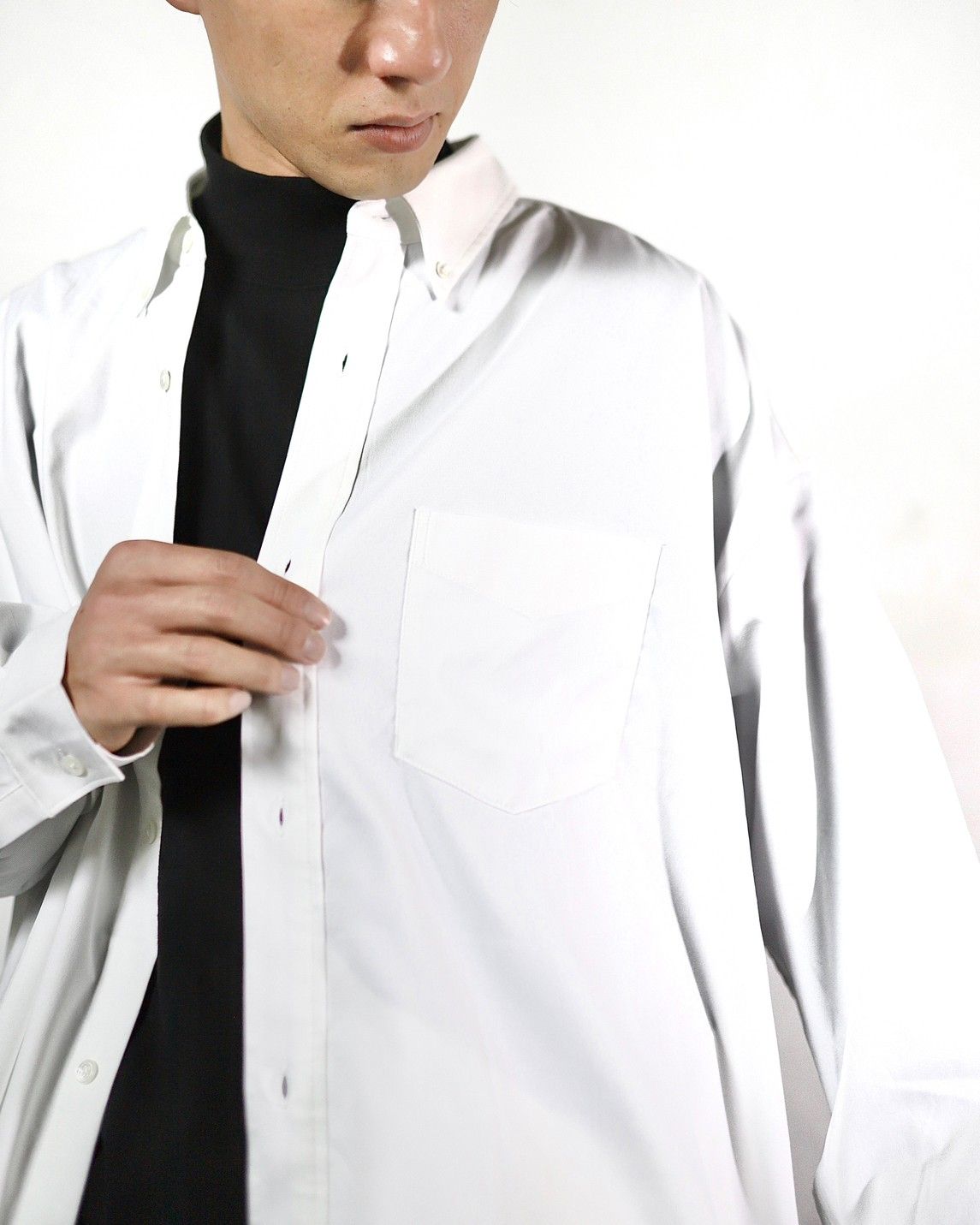 FreshService - フレッシュサービス DRY OXFORD CORPORATE L/S B.D.