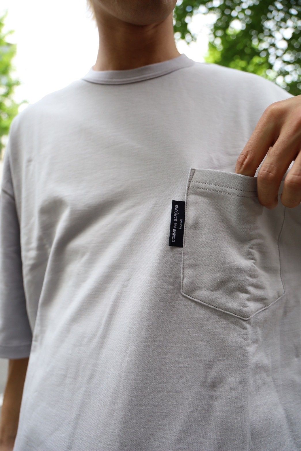 COMME des GARCONS 異素材切り替えTシャツStyle 2024.4.30 | 4697 | MARK