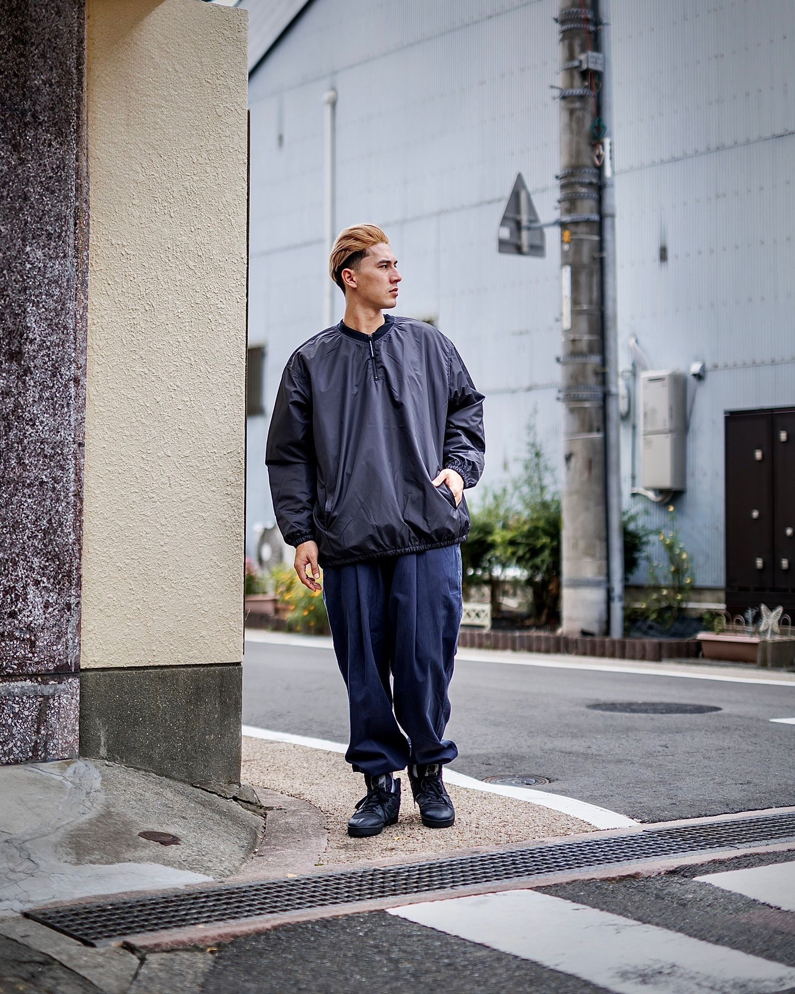 Stripes For Creative BASEBALL HALF ZIP JACKET スタイル9月21日新作