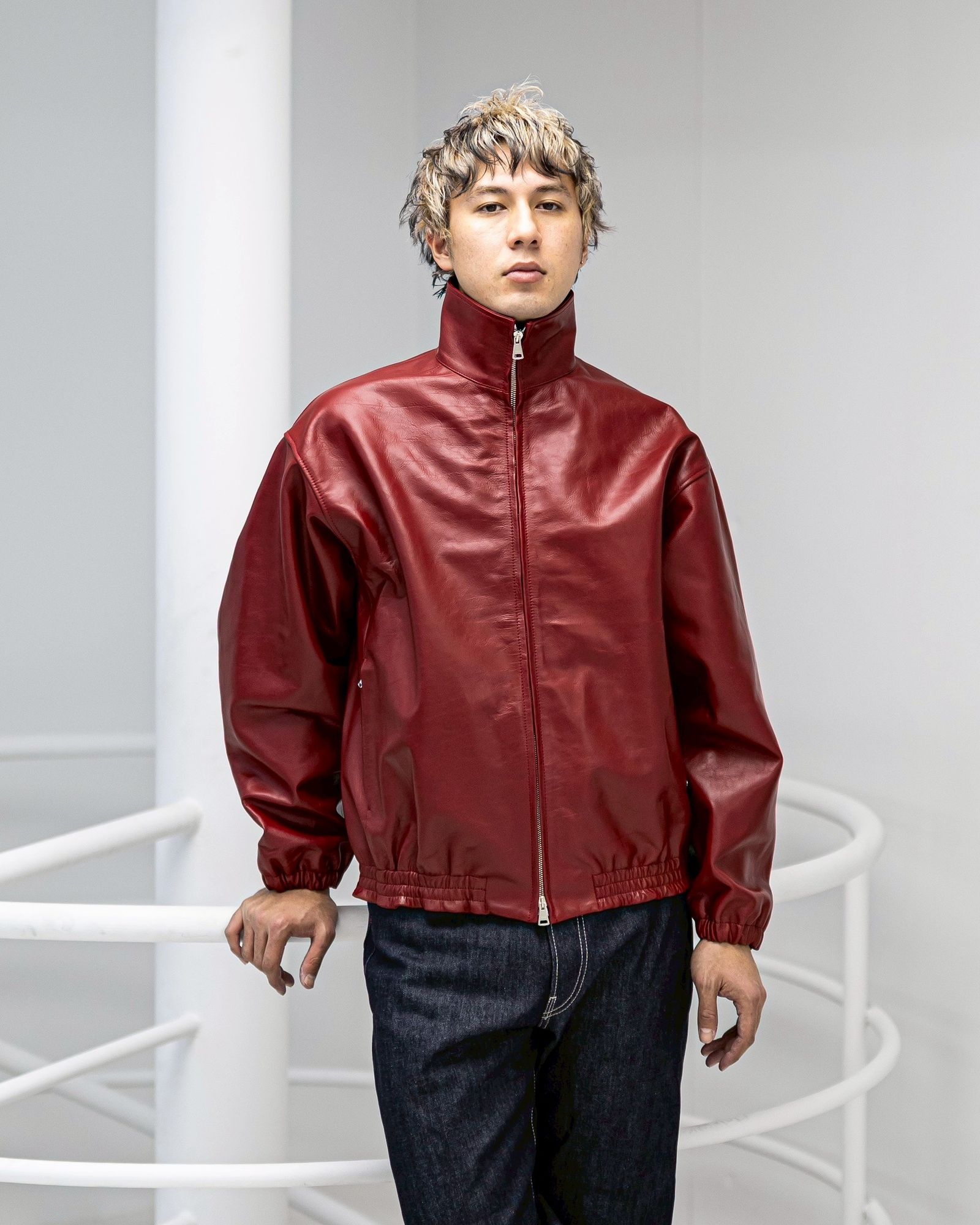 YOKE Carf Leather Truck Jacket (RED)1月24(土)新作発売！ | 7771 | MARK