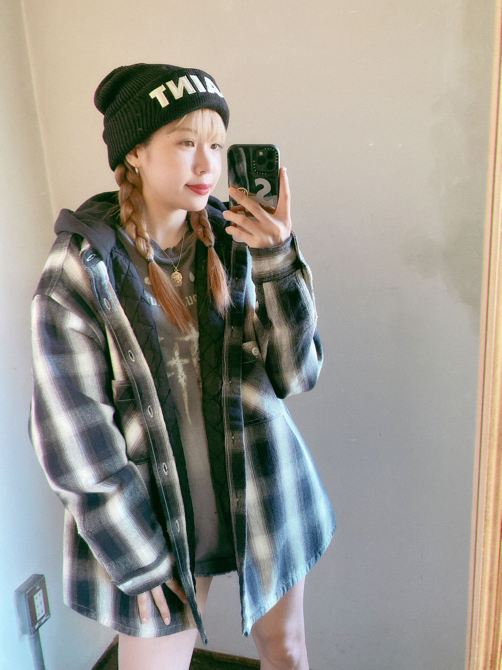 チェックシャツパーカ | MARK