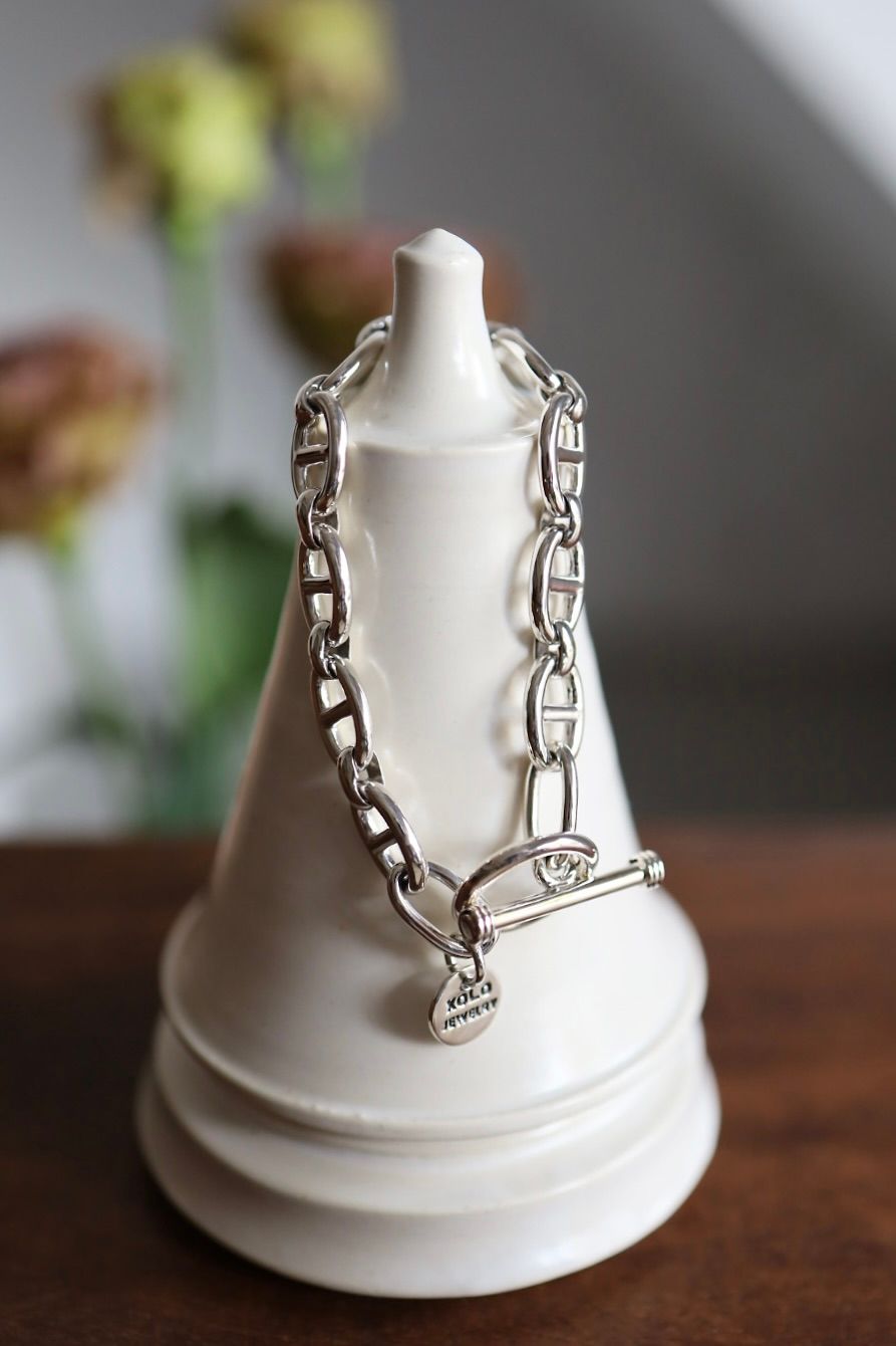 XOLO - XOLO JEWELRY ショロジュエリー / Anchor Link Bracelet-10mm