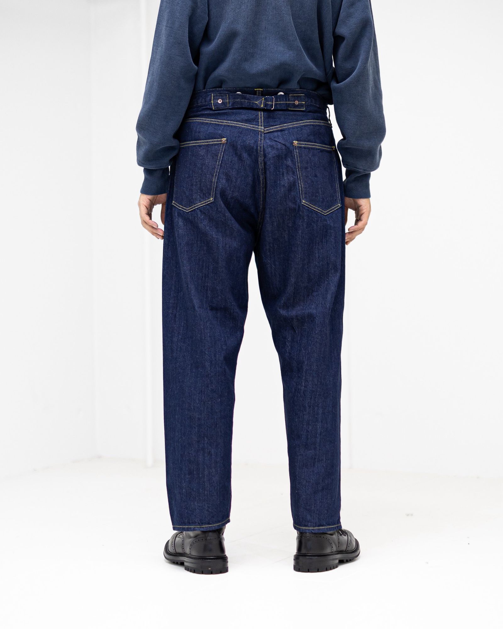 A.PRESSE - アプレッセ 2026 STYLE1 No.22 Washed Wide Denim Pants