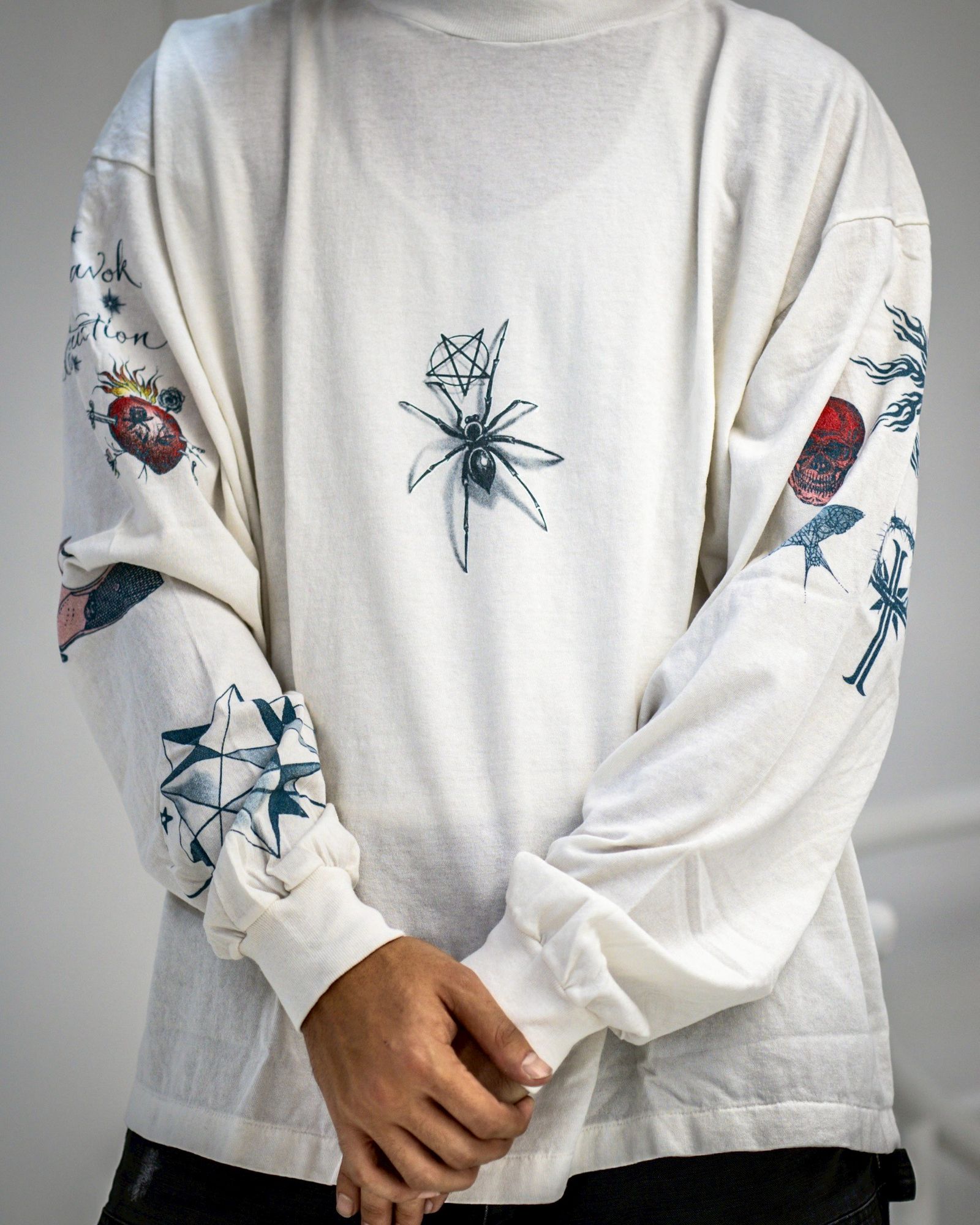 SAINT Mxxxxxx FASHION POLITICS LS TEE 9月13日(土)新作発売！ | 7133