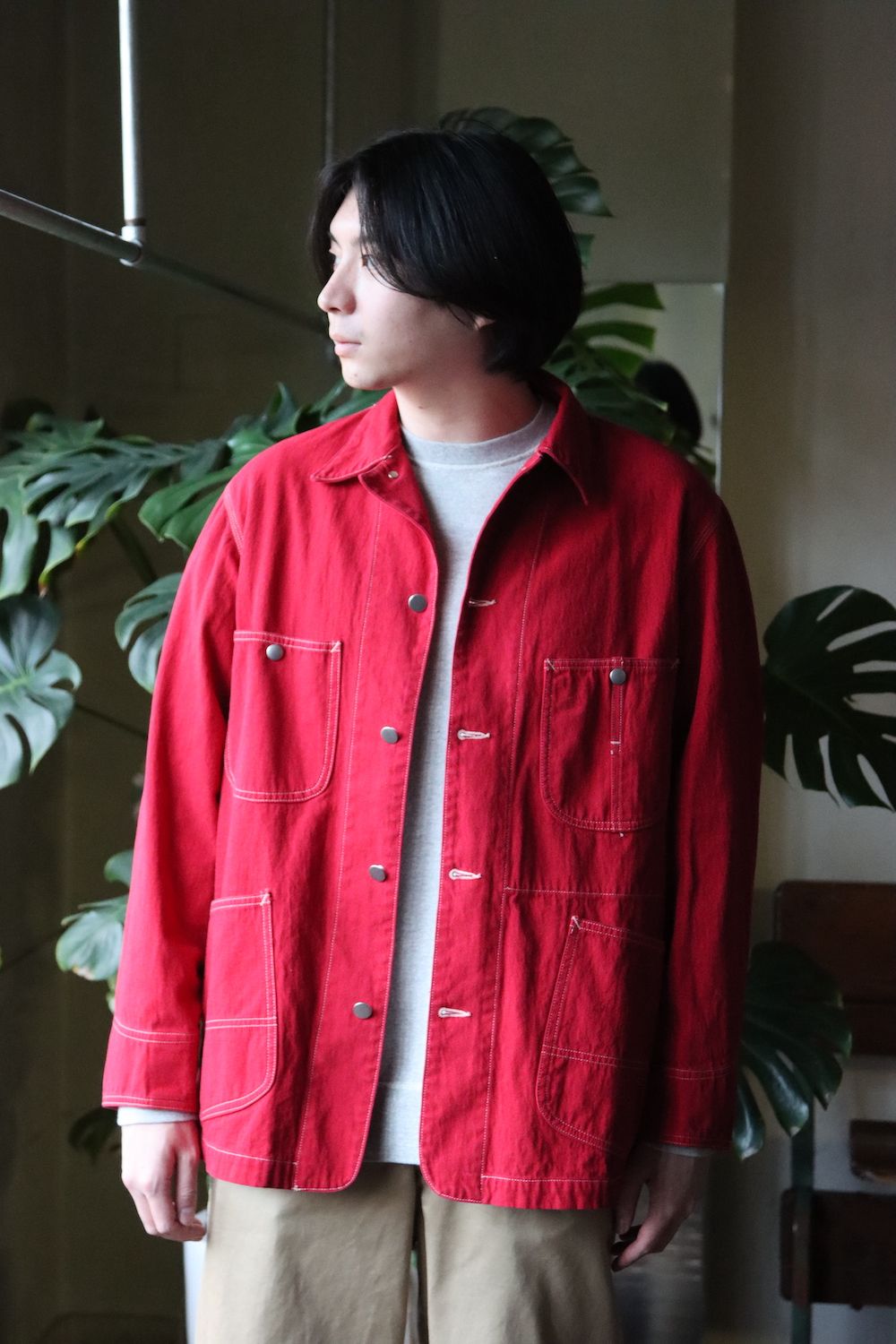 A.PRESSE Coverall Jacket(22SAP-01-05M) style.2022.2.12. | 2240 | MARK