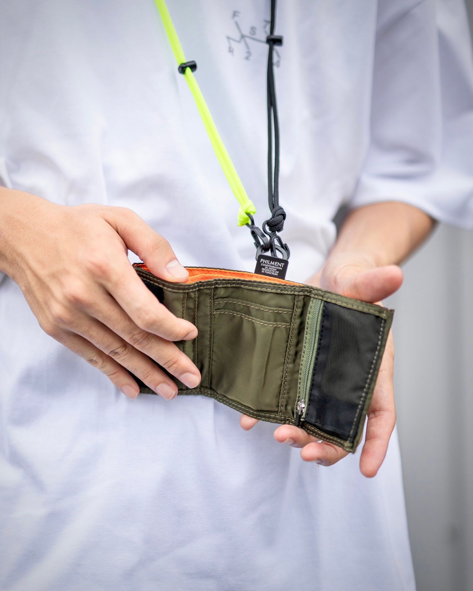 FreshService - フレッシュサービスPHILMENT FS TF WALLET(KHAKI)☆12