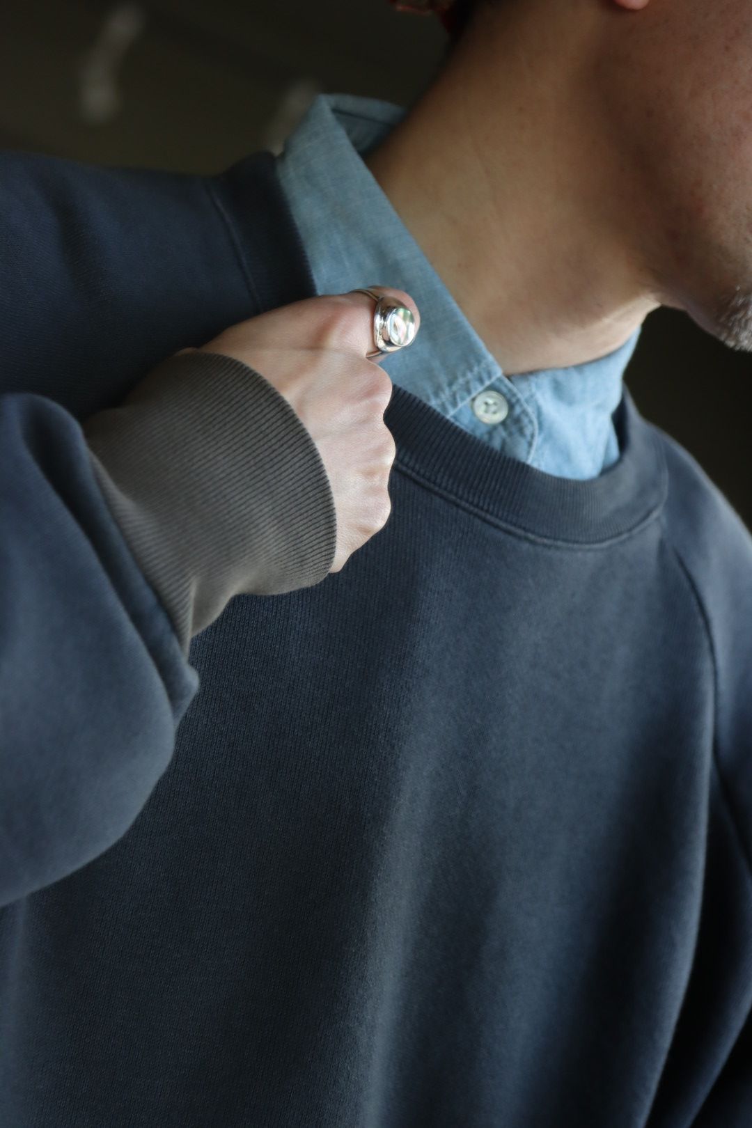 A.PRESSE - アプレッセスウェット Vintage Sweatshirt(23SAP-05-03K