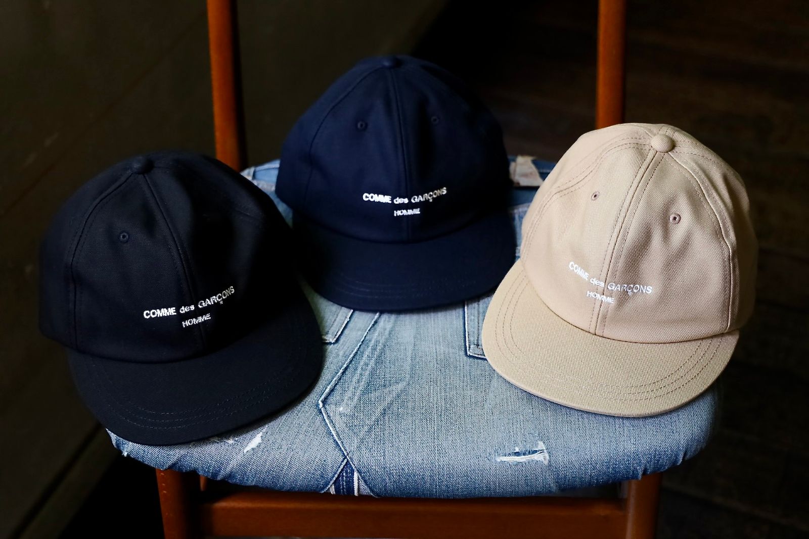 COMME des GARCONS HOMME - コムデギャルソンオム24AW ロゴキャップ(HN