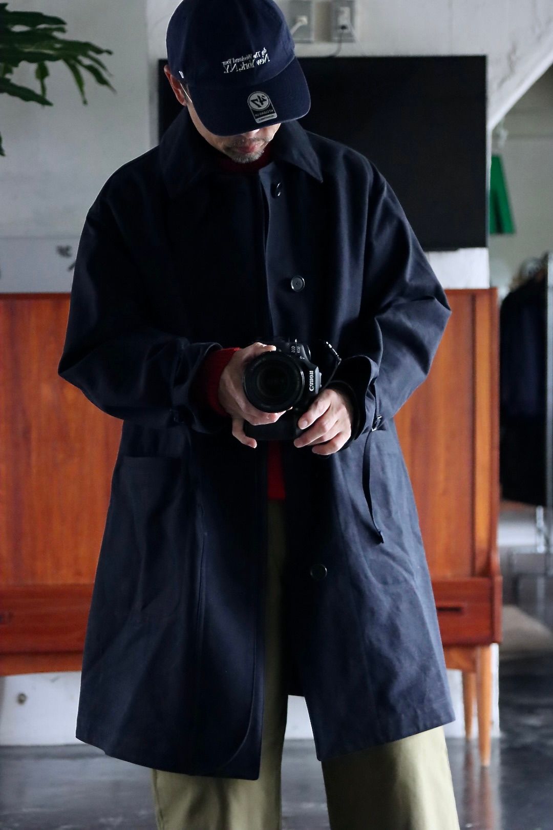 A.PRESSE - アプレッセ22FW Motorcycle Half Coat(22AAP-01-01H)NAVY