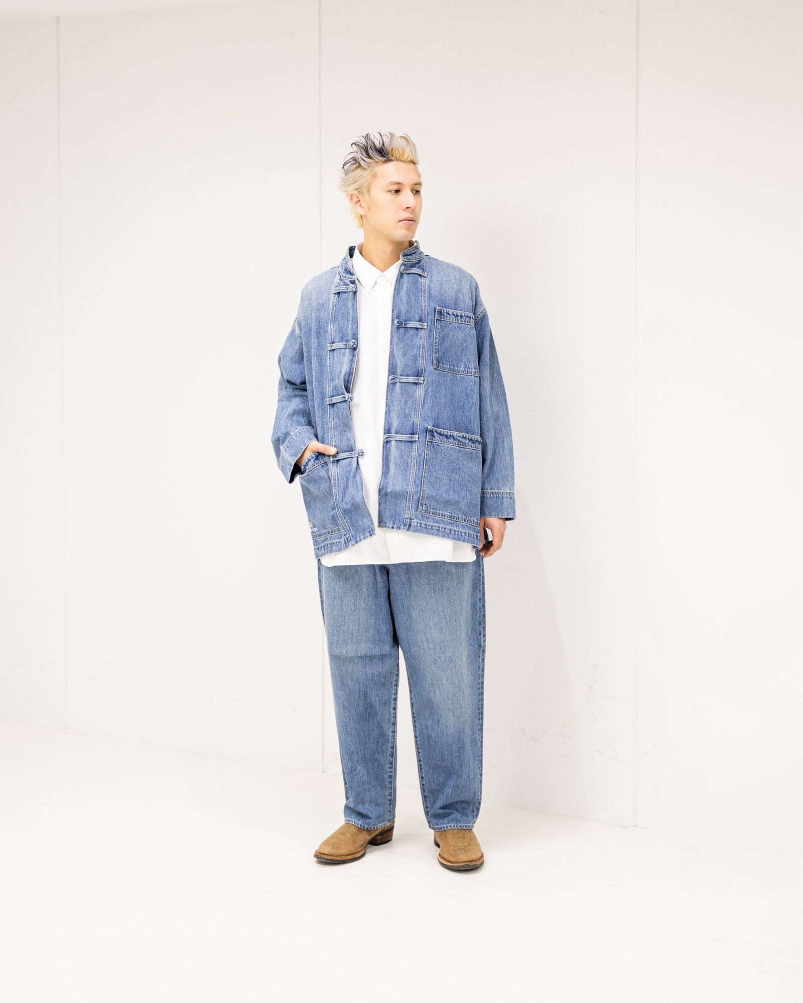 FreshService CORPORATE DENIM KUNG-FU COVERALL 12月20日(土)新作発売