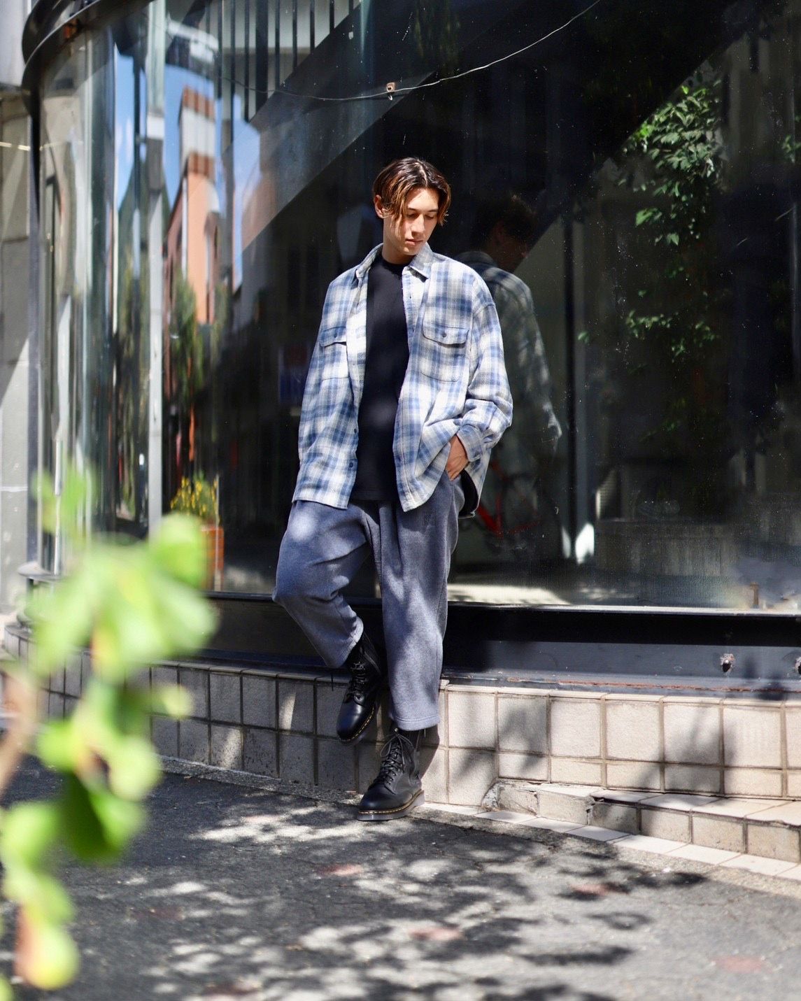 STRIPES FOR CREATIVE FW23 CROPPED FLEECE PANTSスタイル | 3811 | MARK