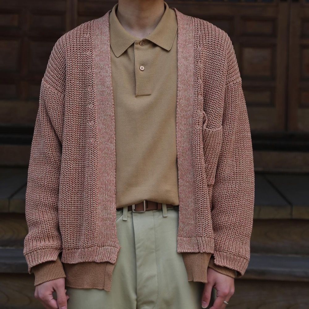 YOKE 5G CONNECTING RIB CARDIGAN(YK21SS0223S) style. 2021.03.24