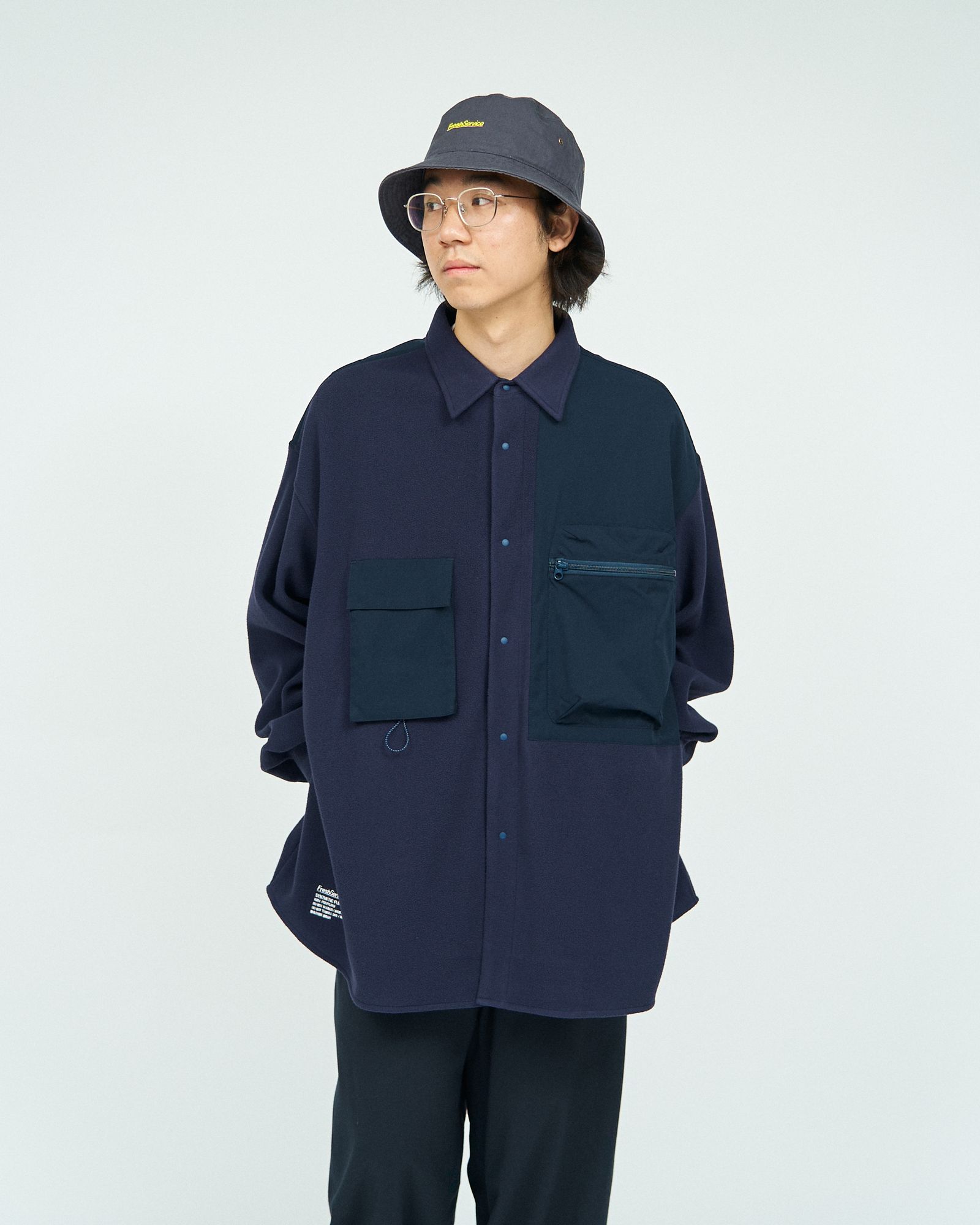 FreshService - フレッシュサービス SYNTHETIC FLEECE SHIRT(FSC243